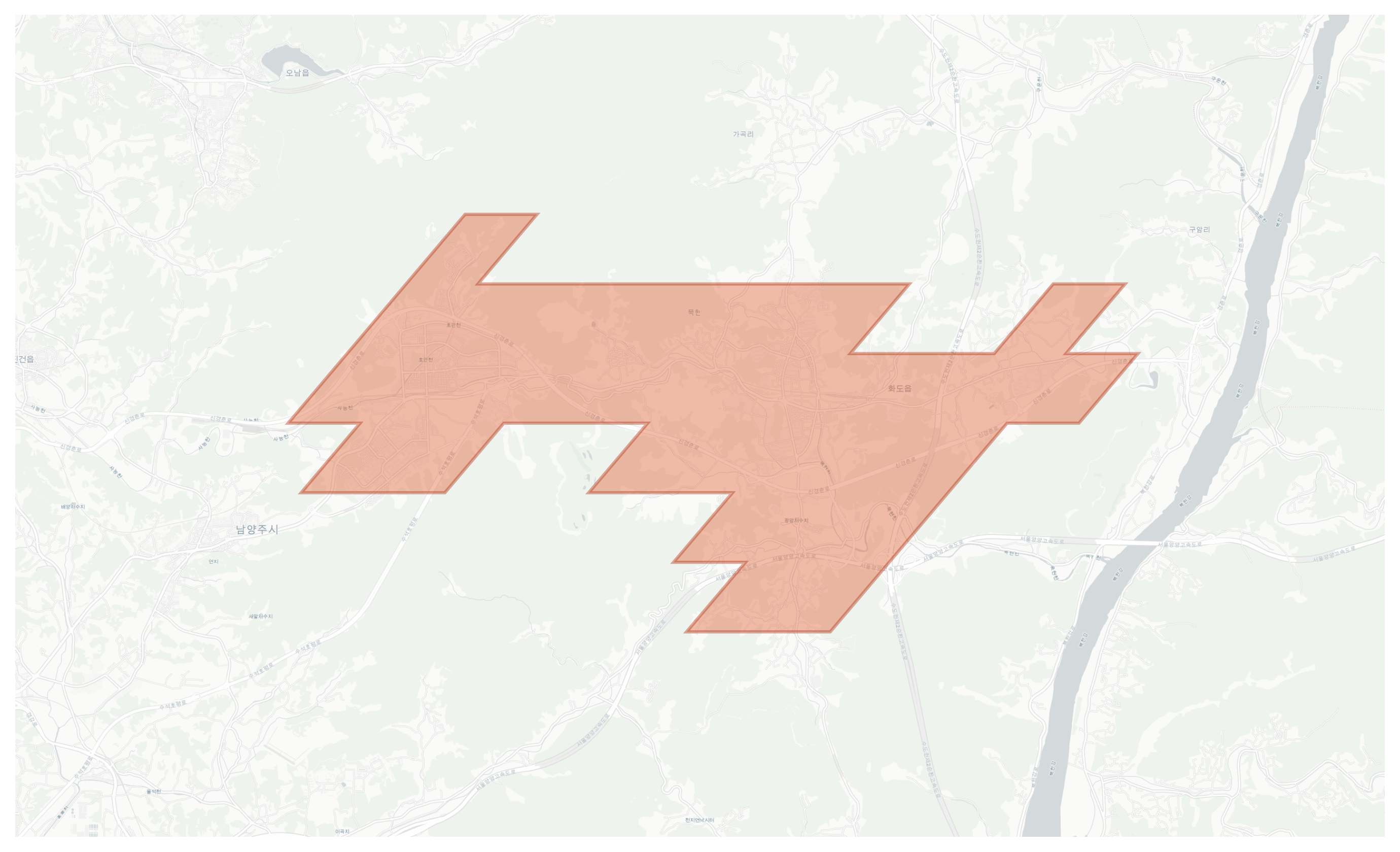 Hwado geographic map