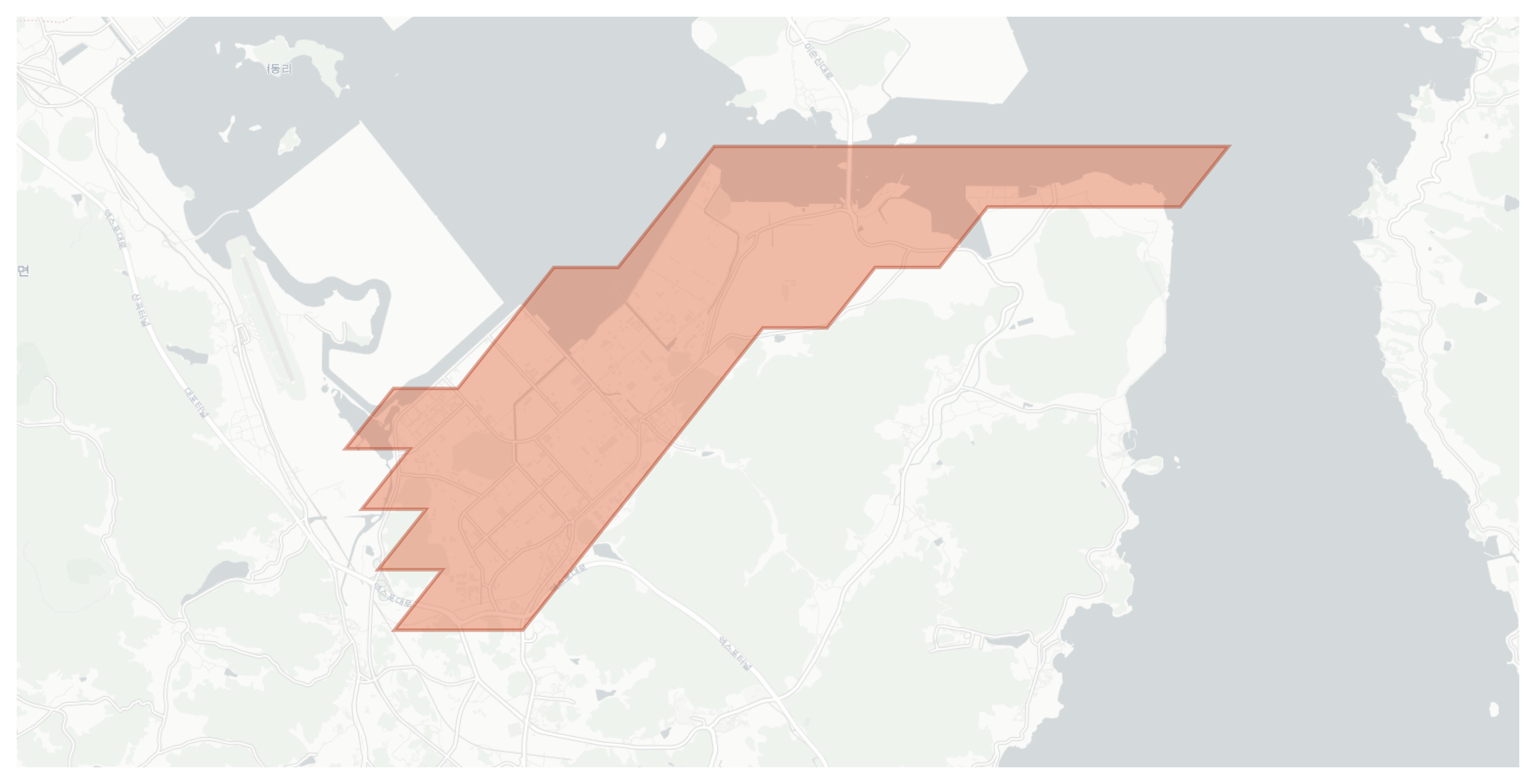 Wolha-dong geographic map