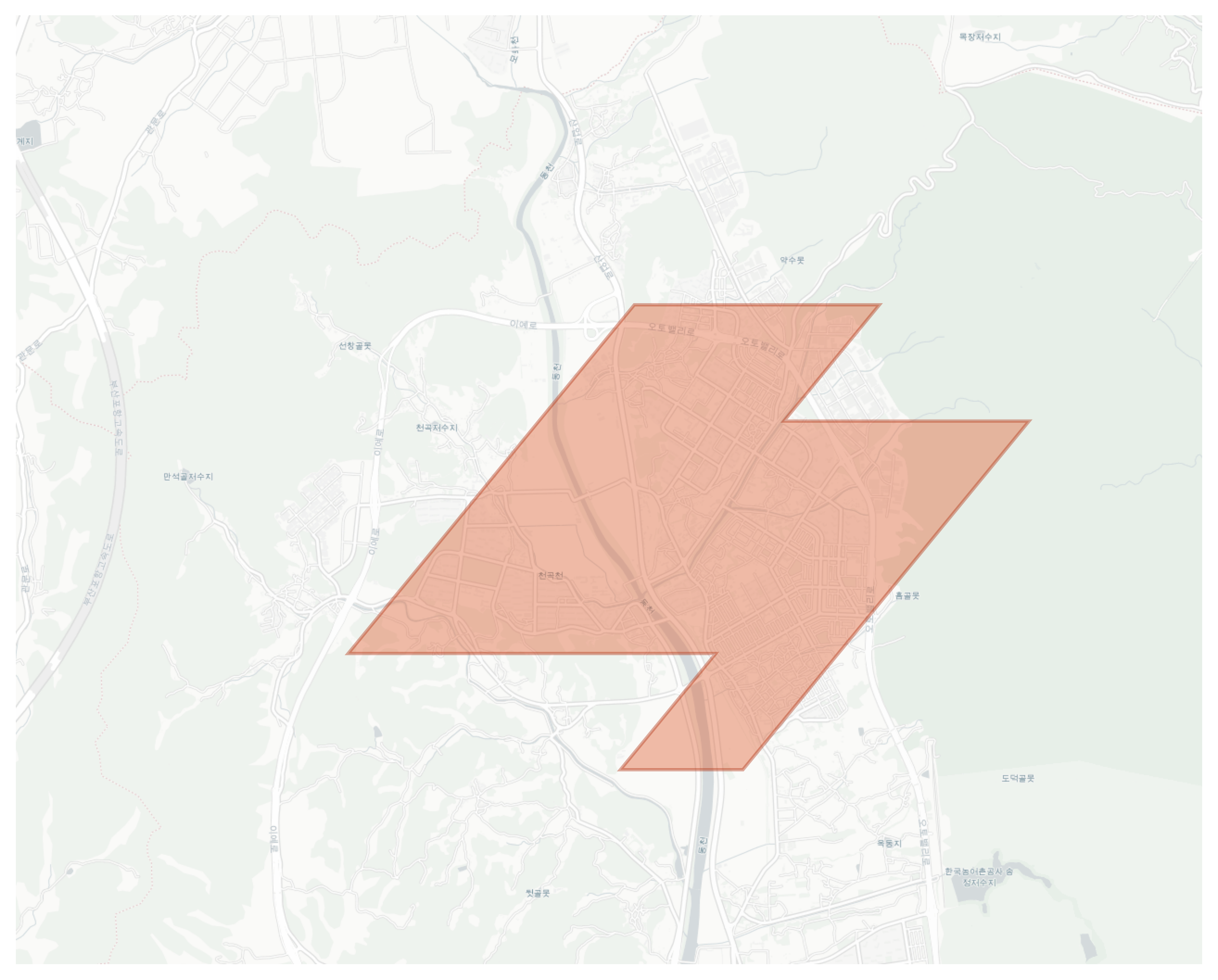 Sincheon-dong geographic map