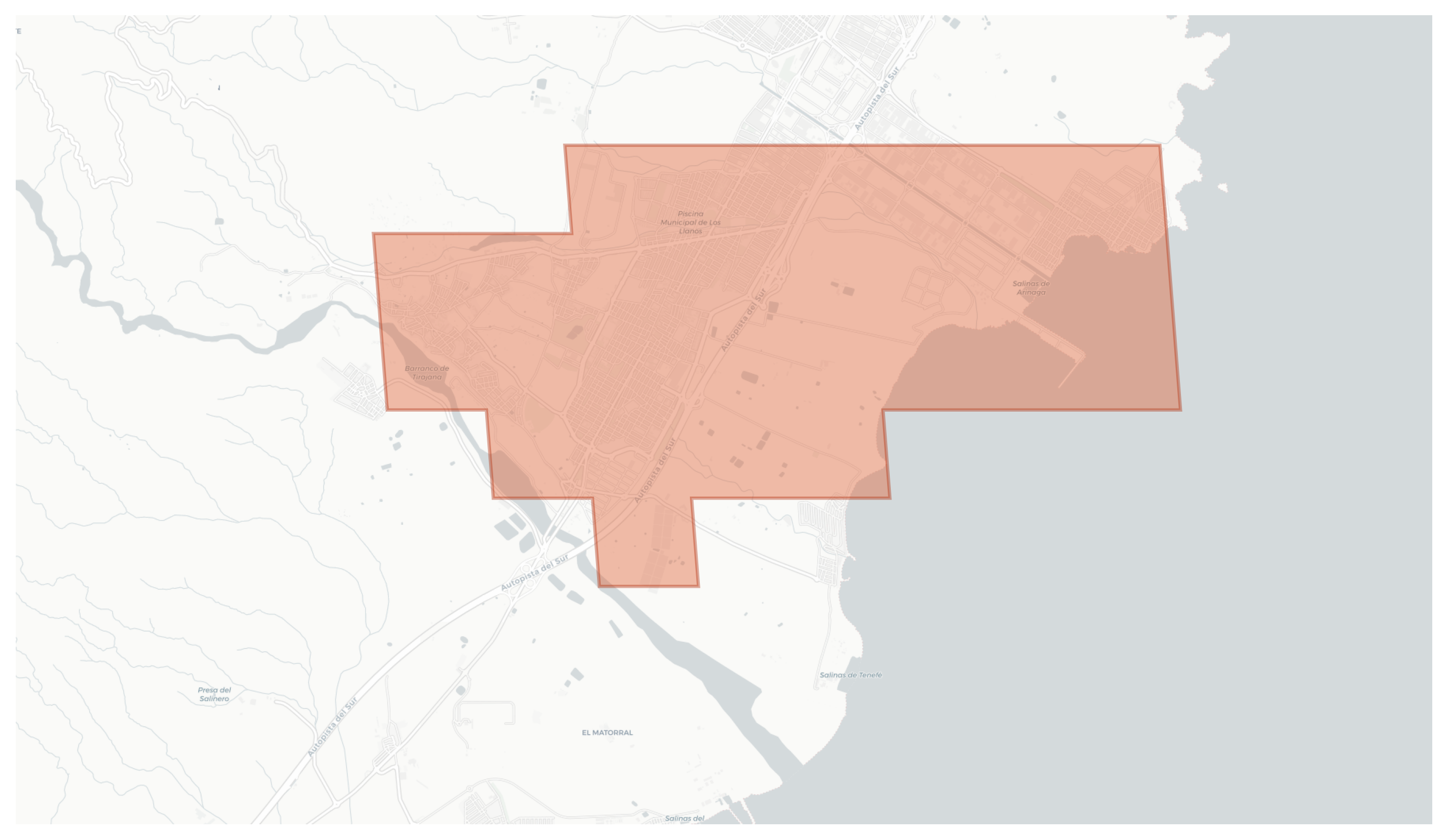 Cuartería El Uno geographic map