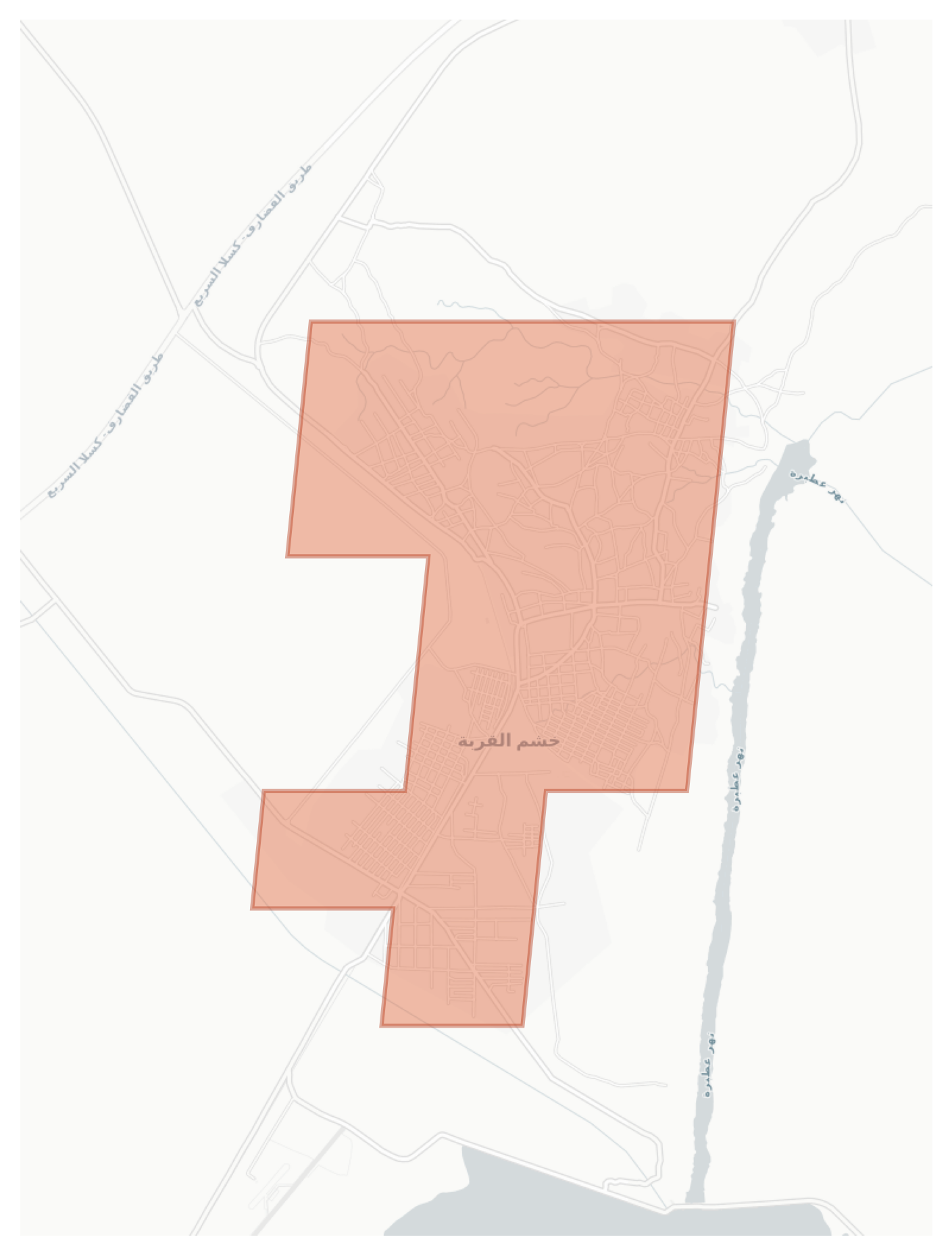 Khashm El Girba geographic map