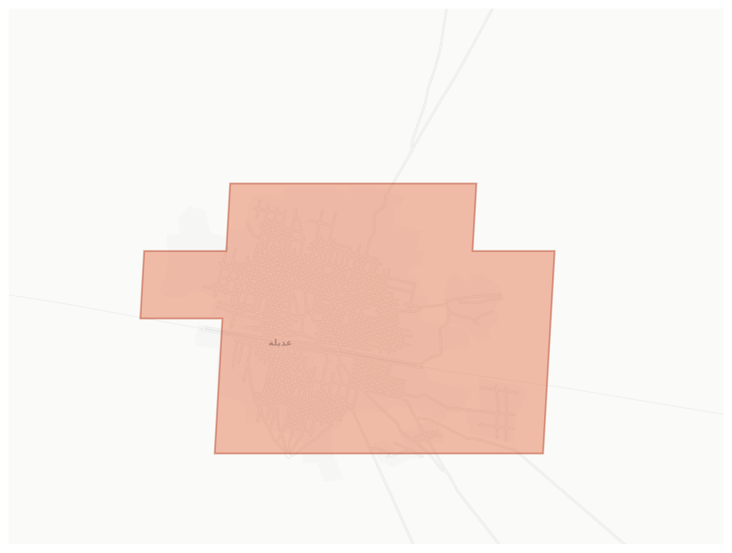 Adiela geographic map