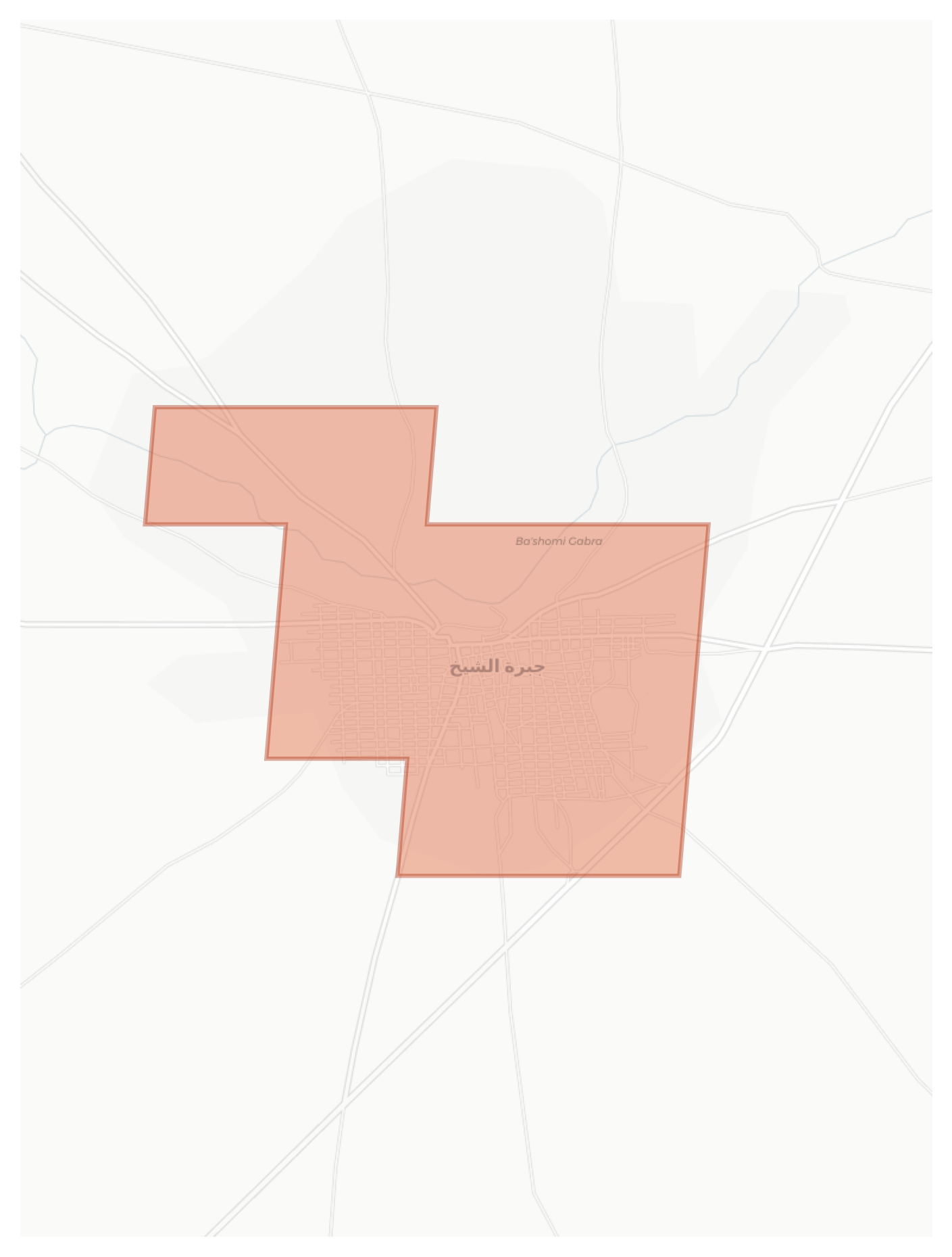 Jabra Al Sheikh geographic map
