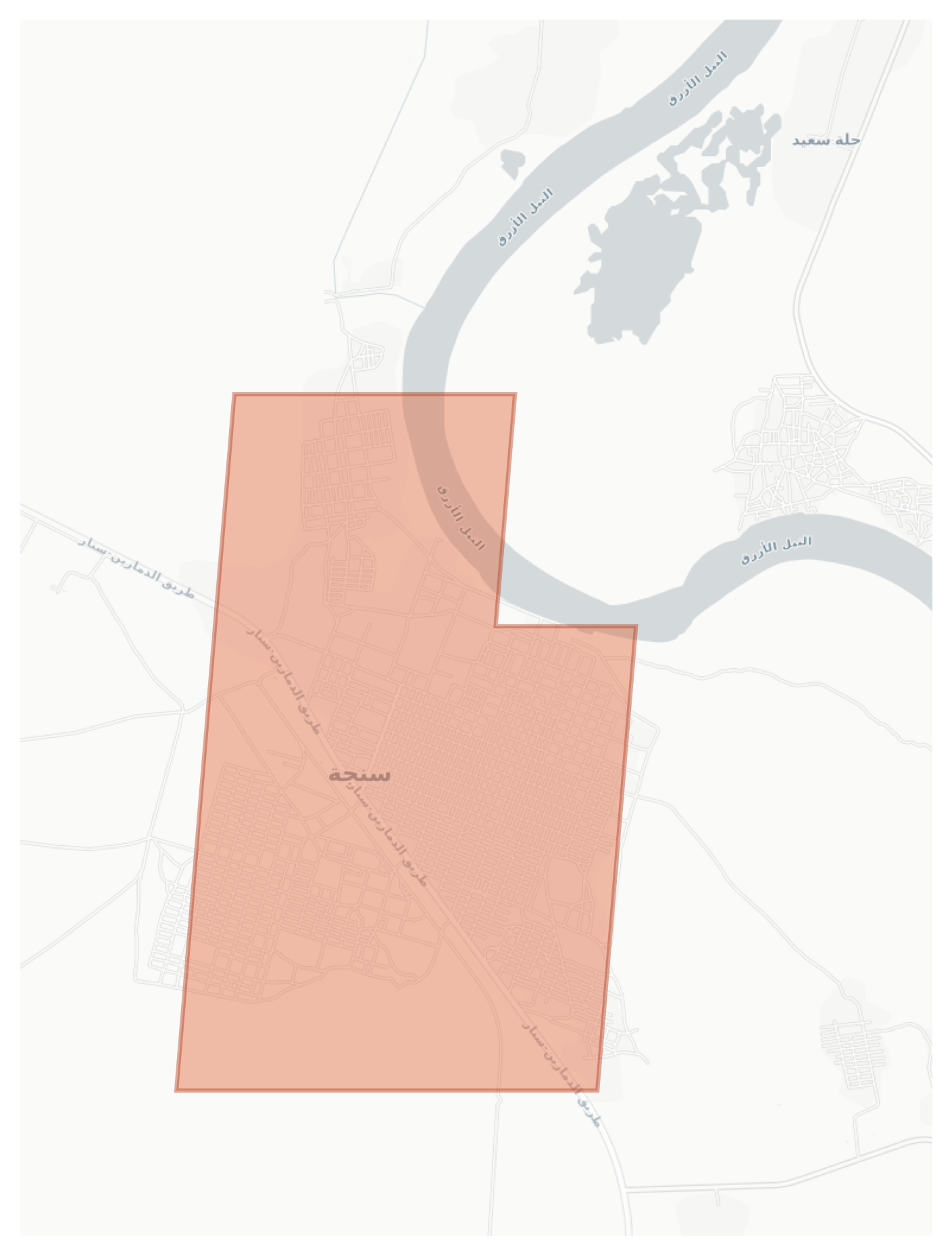 Singa geographic map