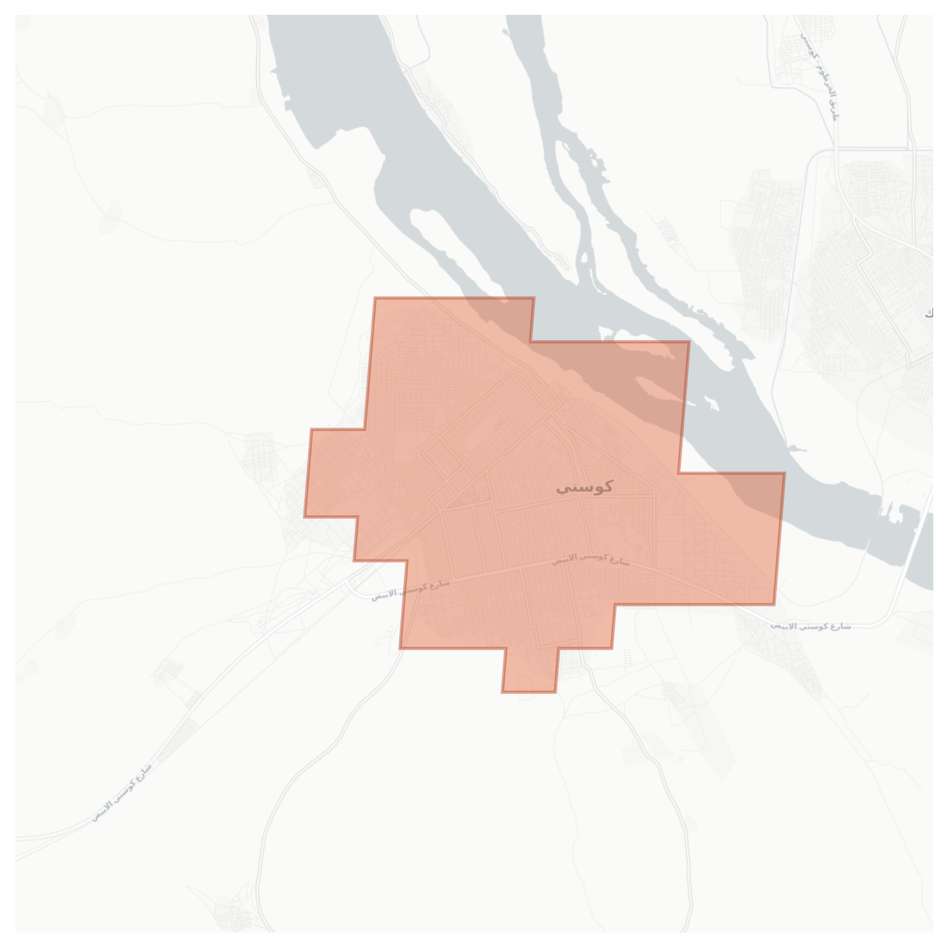 Kosti geographic map