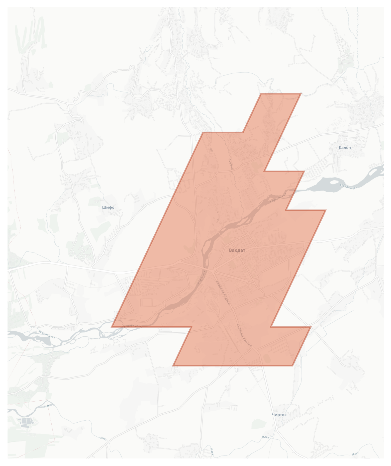 Vahdat geographic map