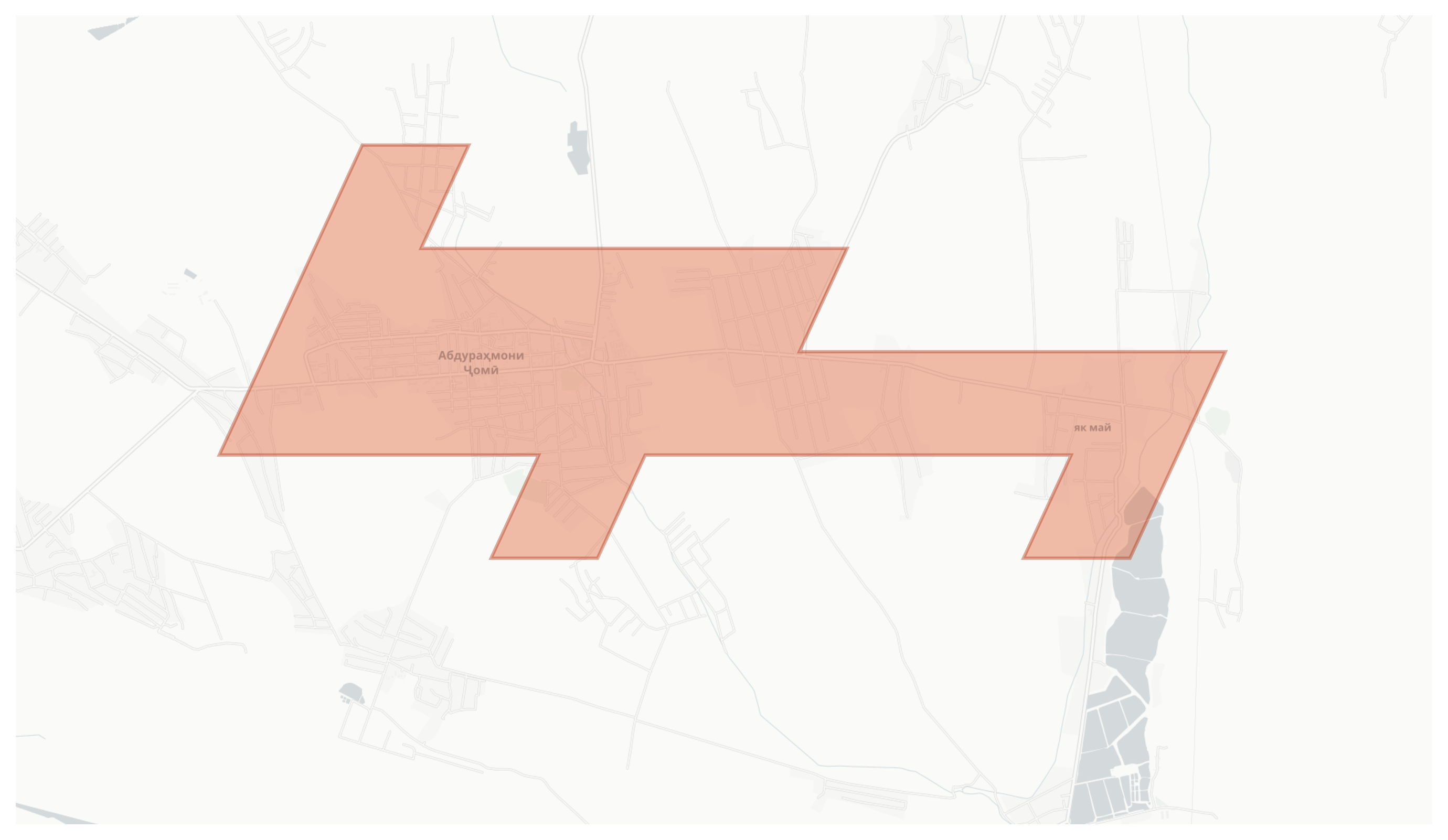 Abdurahmoni Jomi geographic map