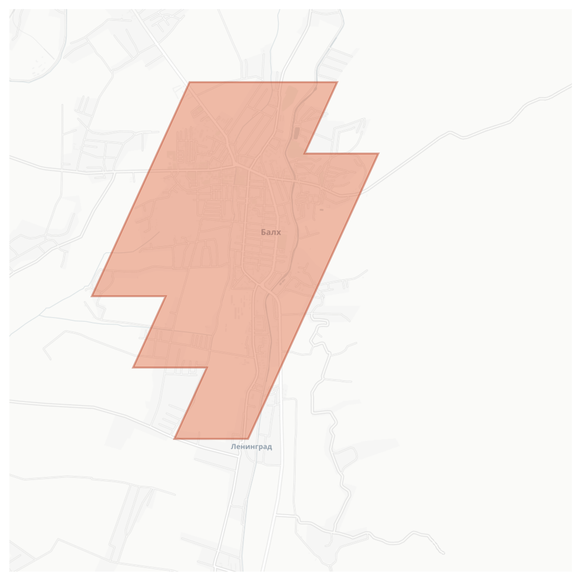 Balkh geographic map
