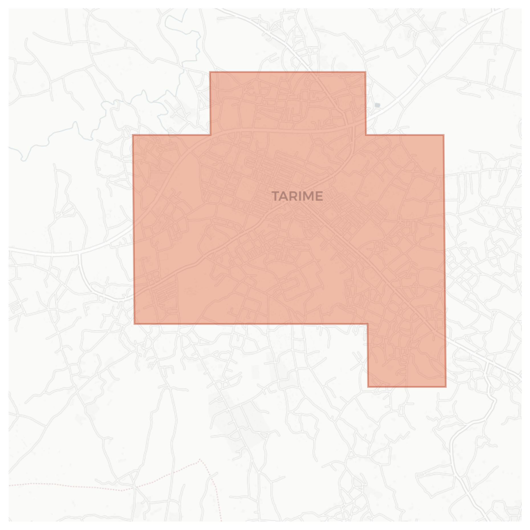 Tarime geographic map