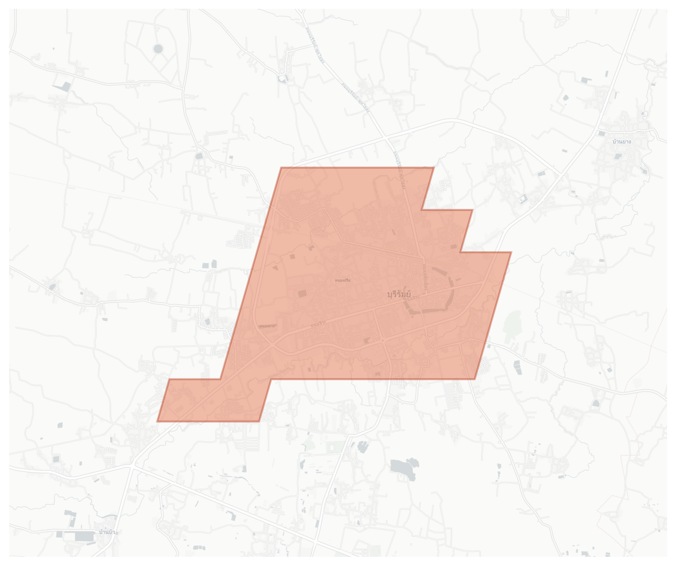 Buri Ram geographic map