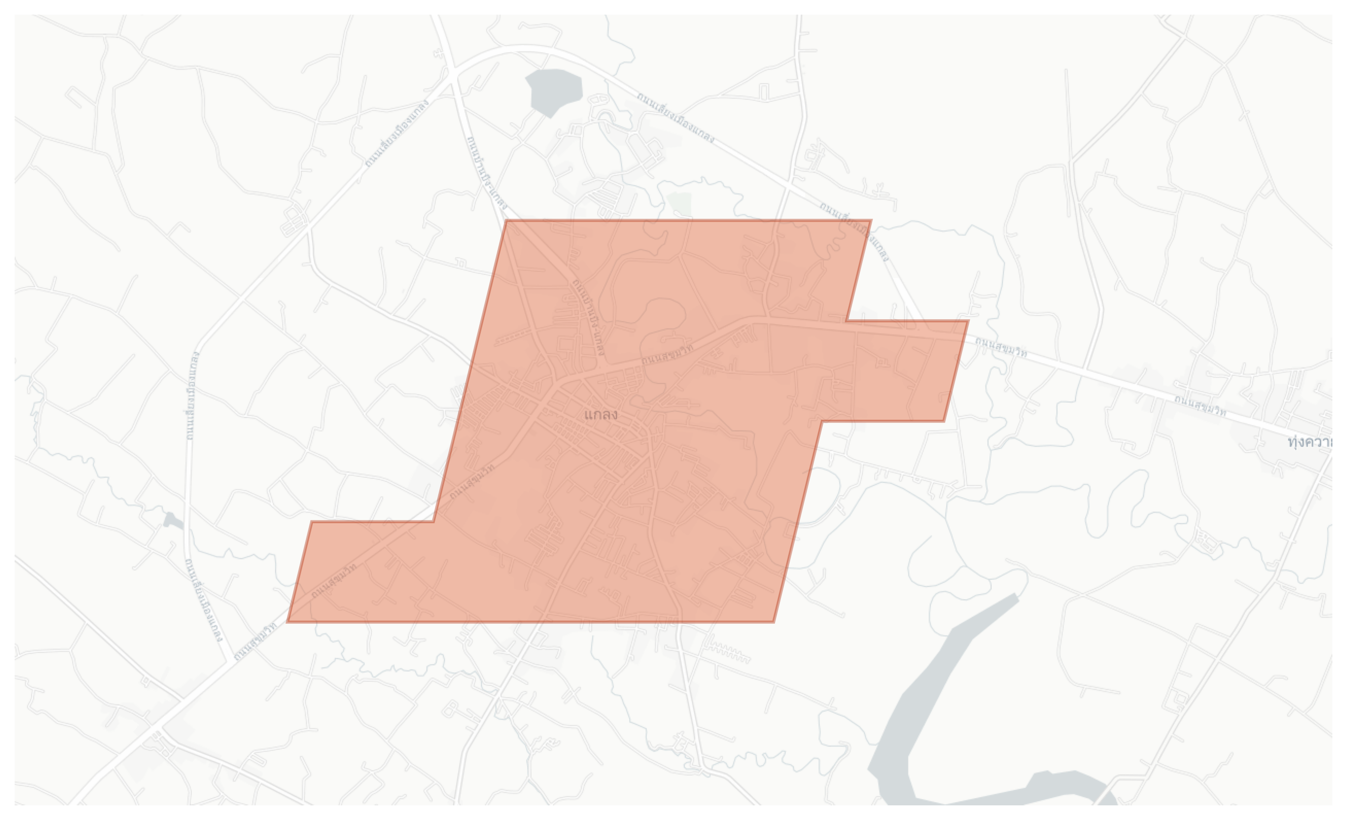 Klaeng geographic map