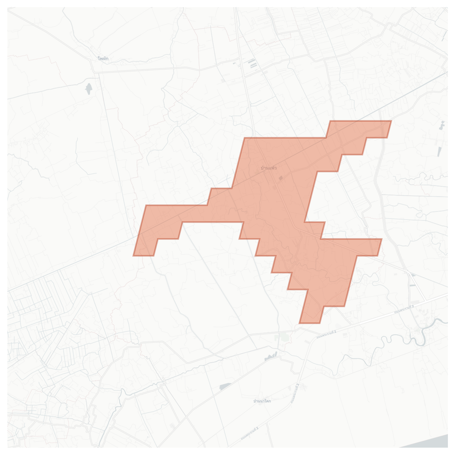 Ban Phaeo geographic map