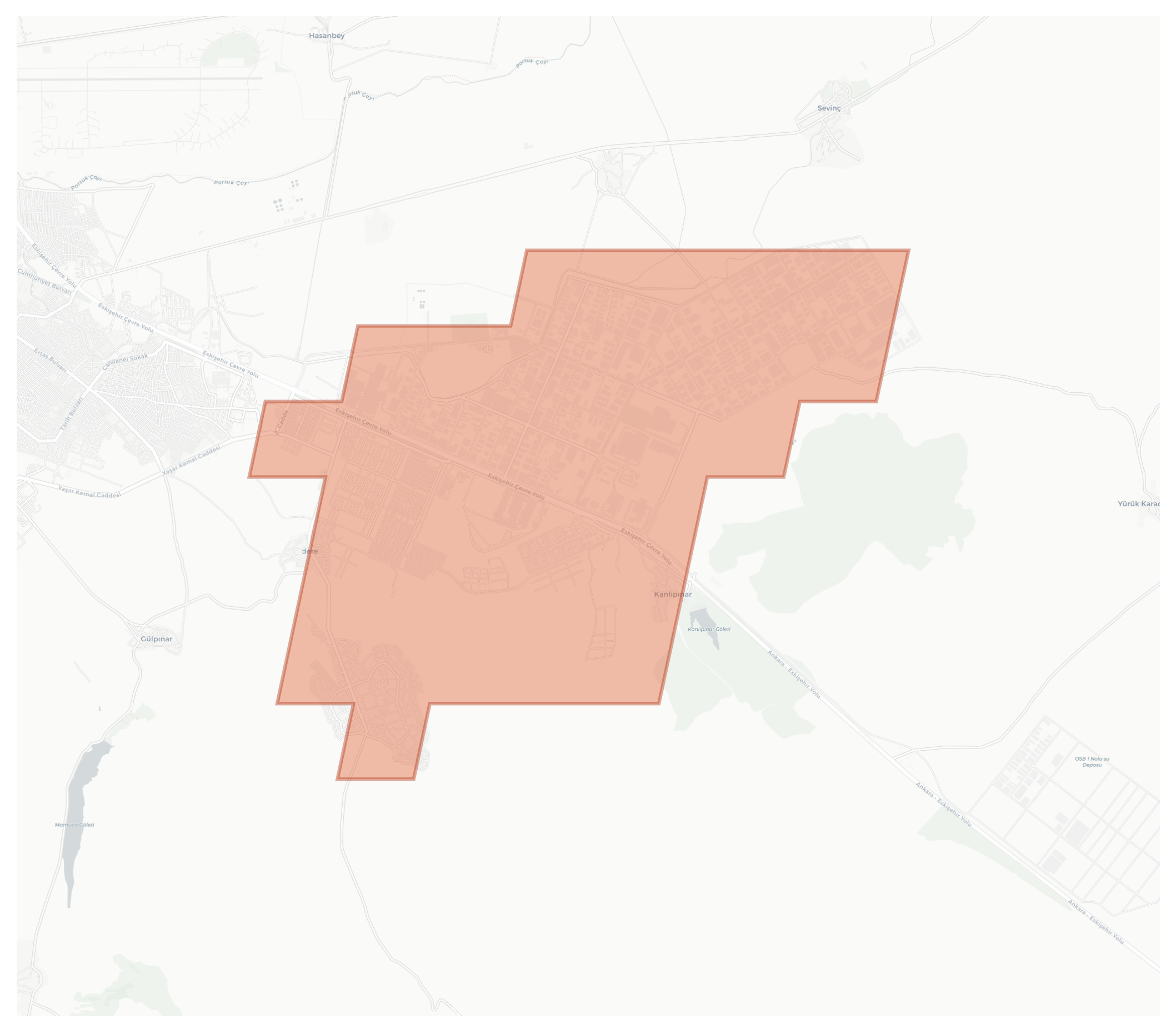 Kanlıpınar geographic map