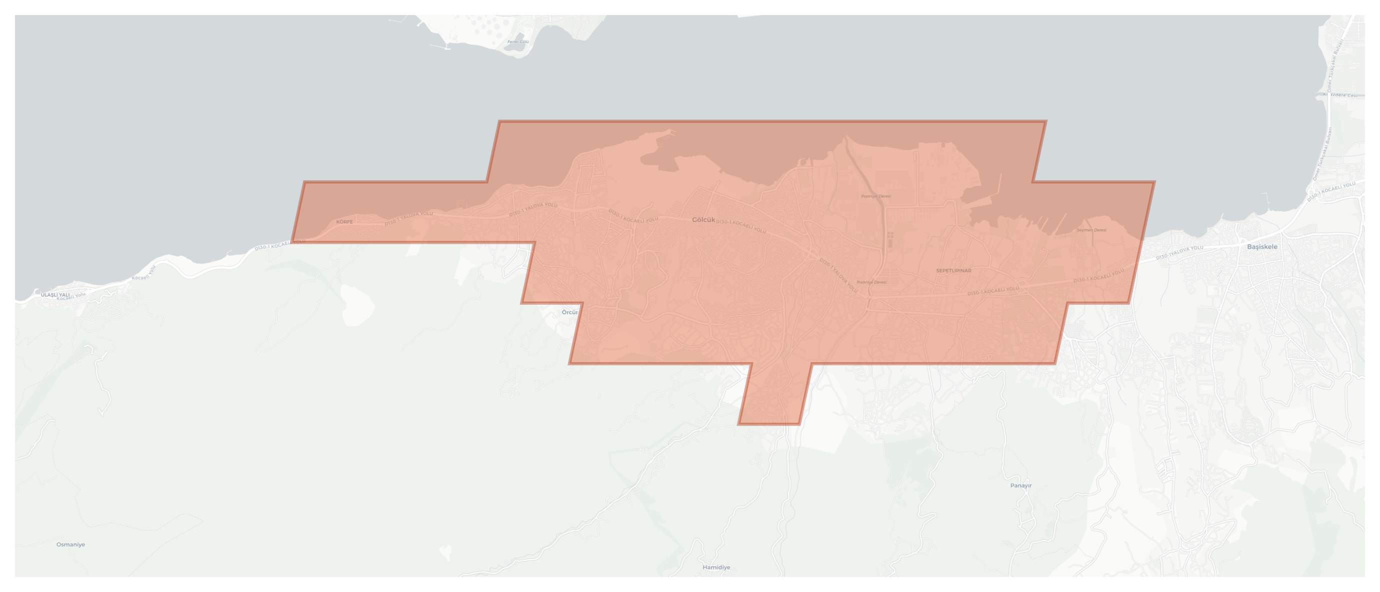 Gölcük geographic map