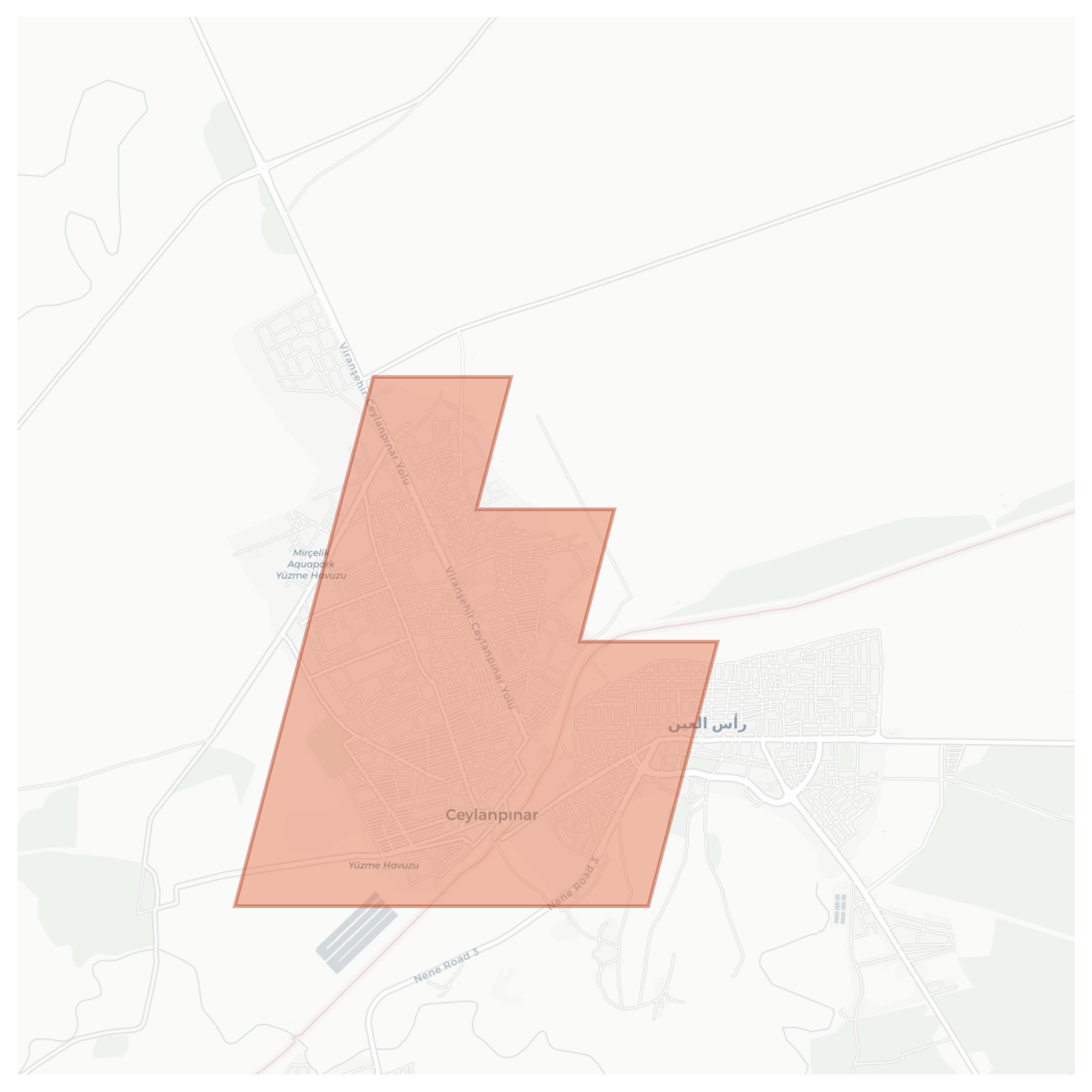 Ceylanpınar geographic map
