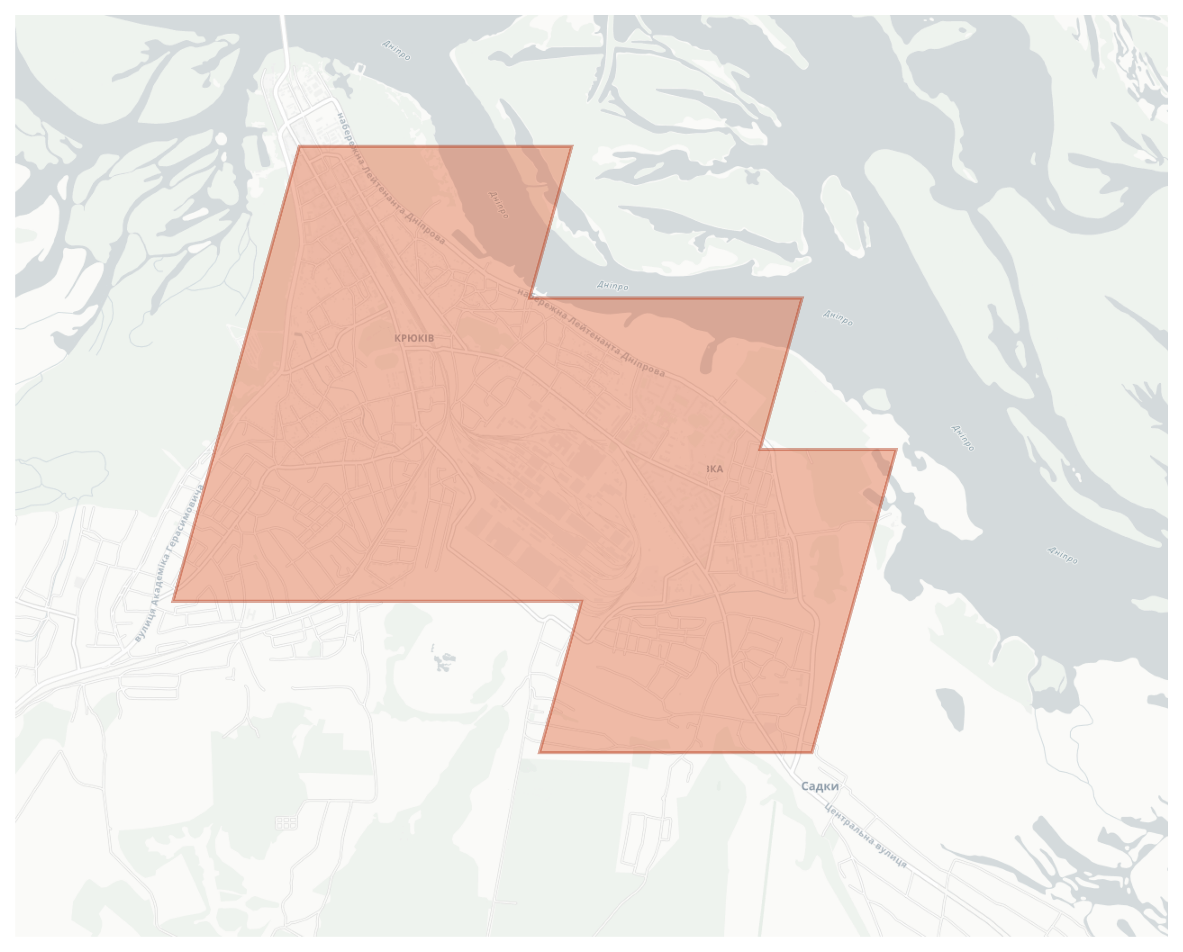 Розвилка geographic map