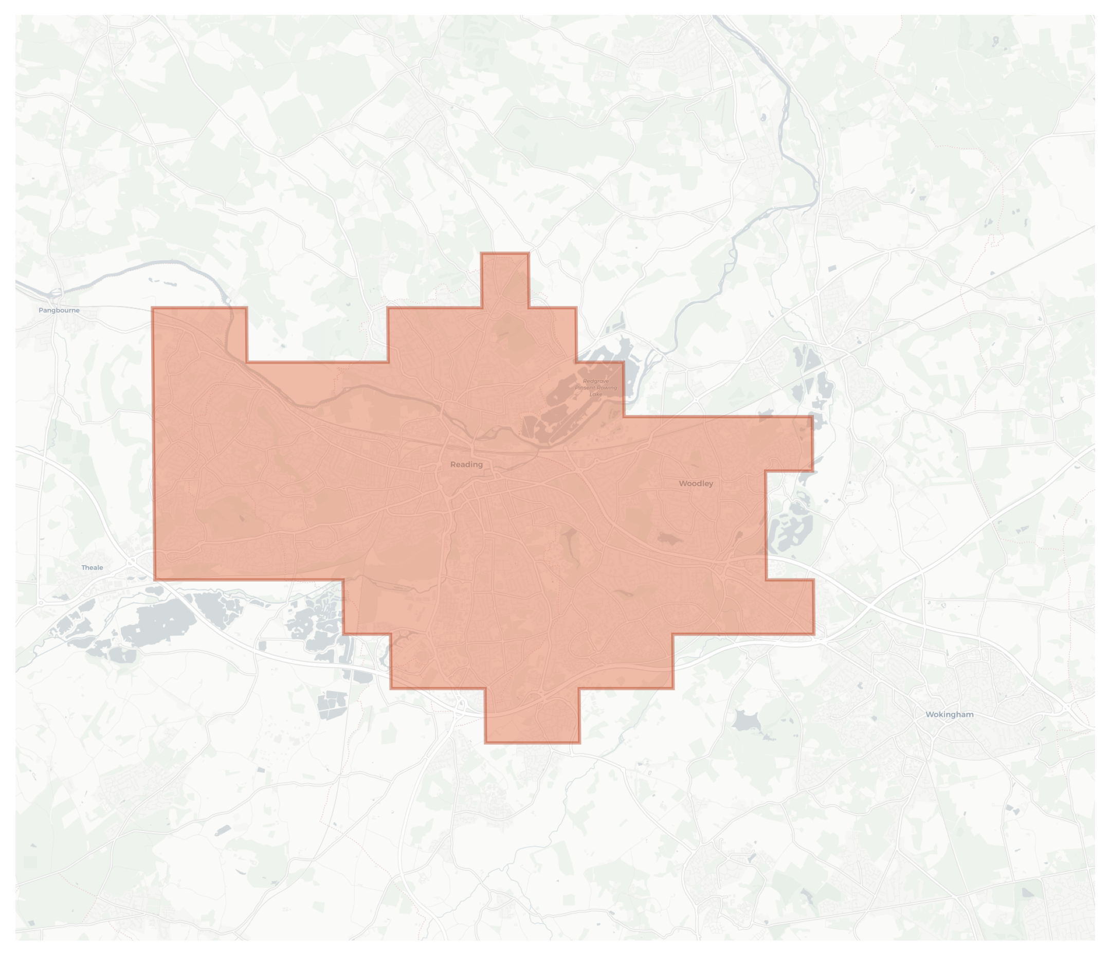 Reading geographic map