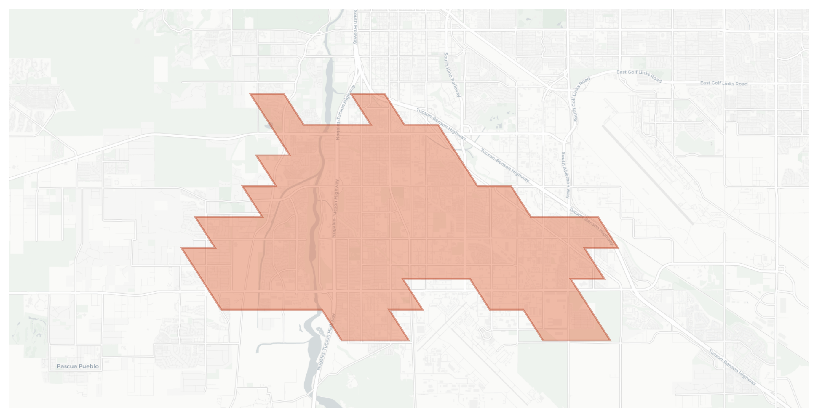 Drexel Heights geographic map