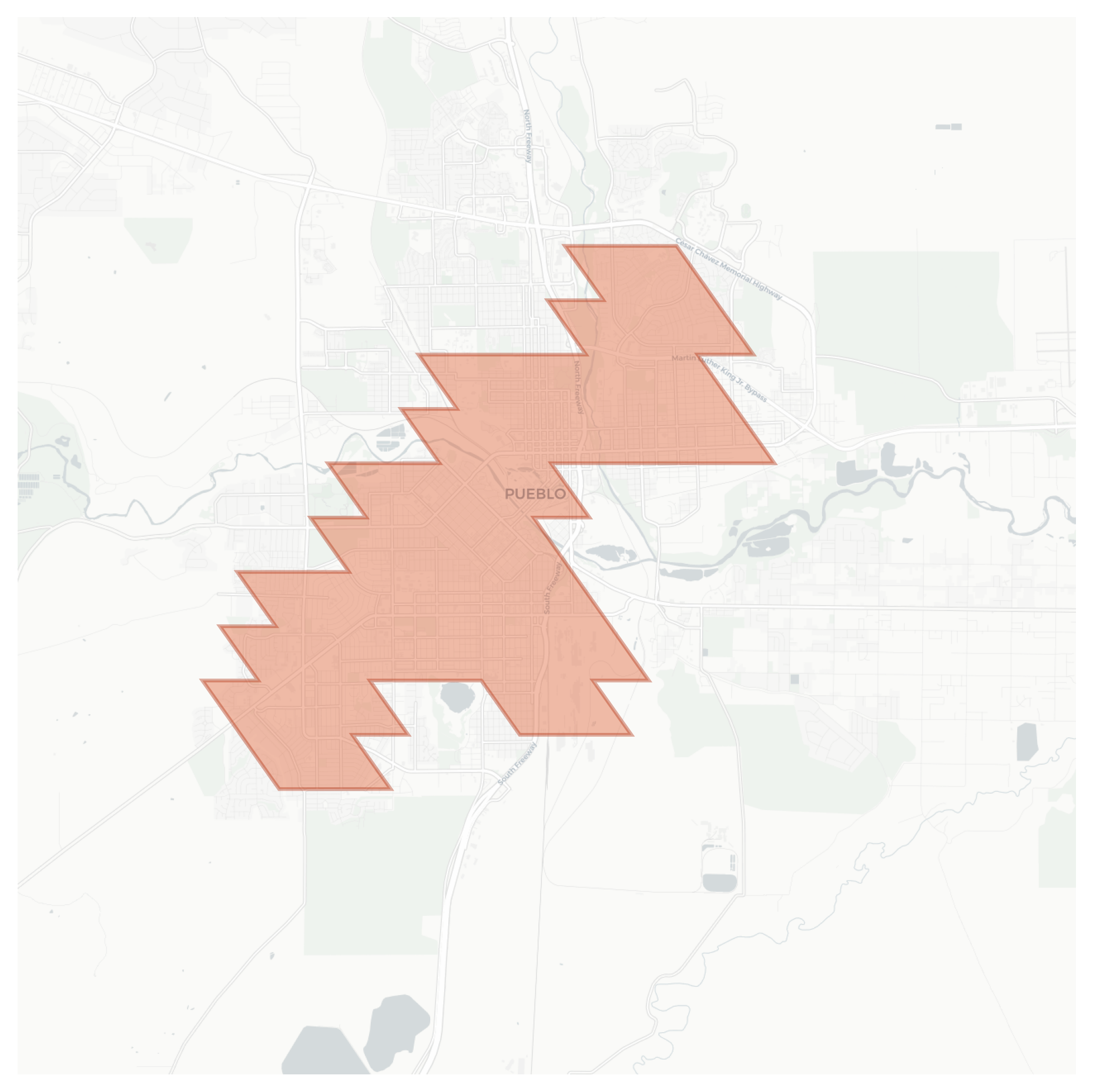 Mineral Palace geographic map