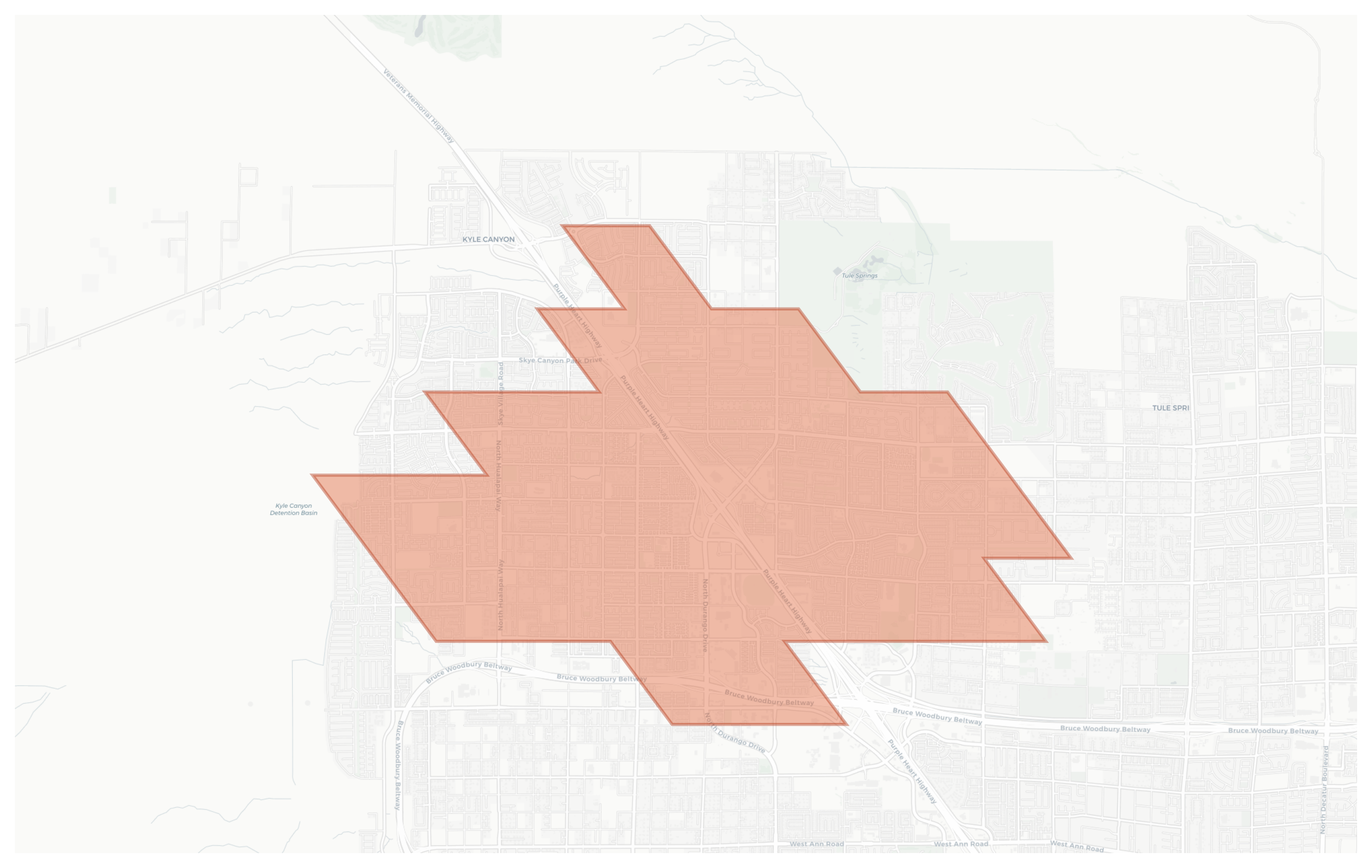 Providence geographic map