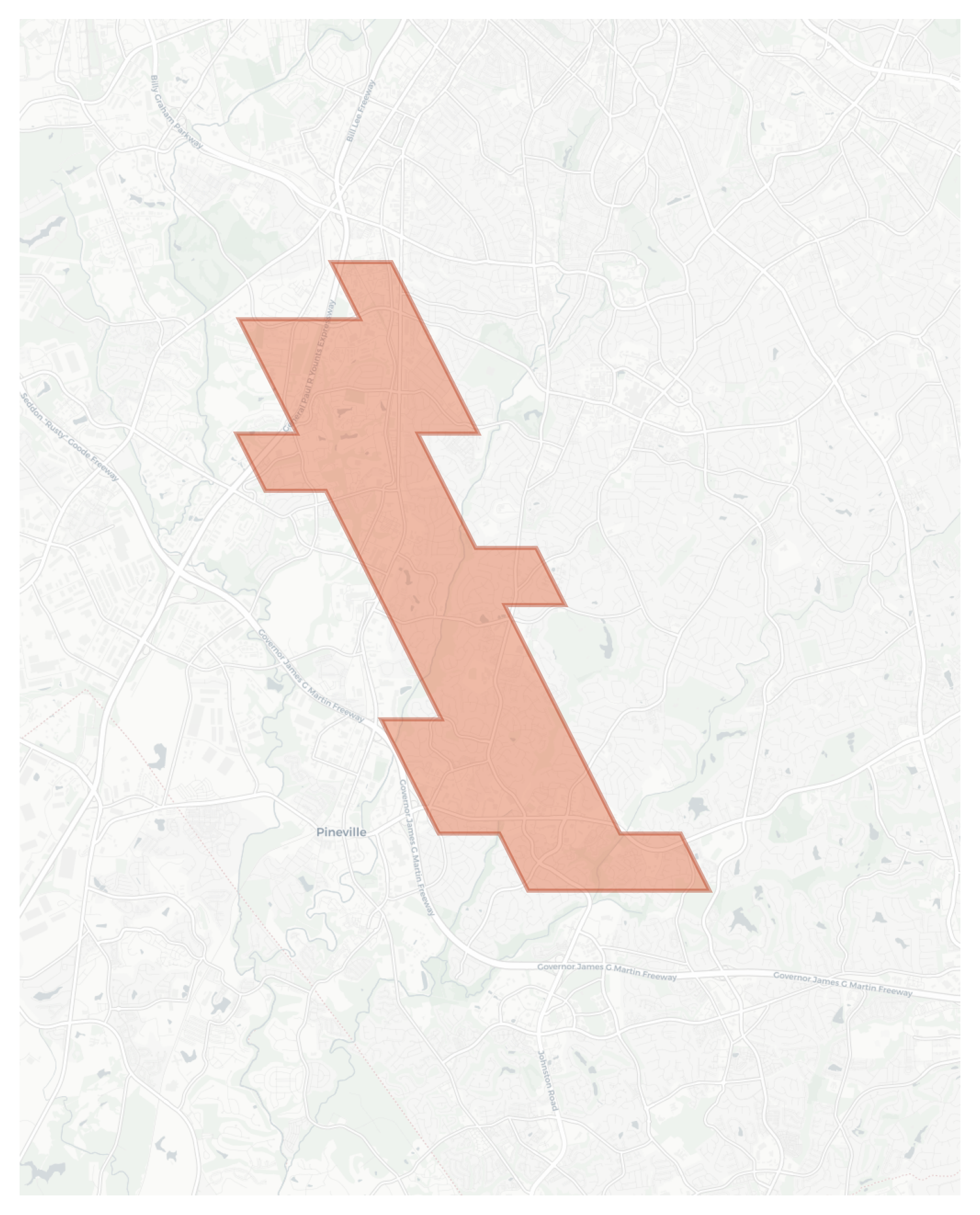 Carmel Commons geographic map