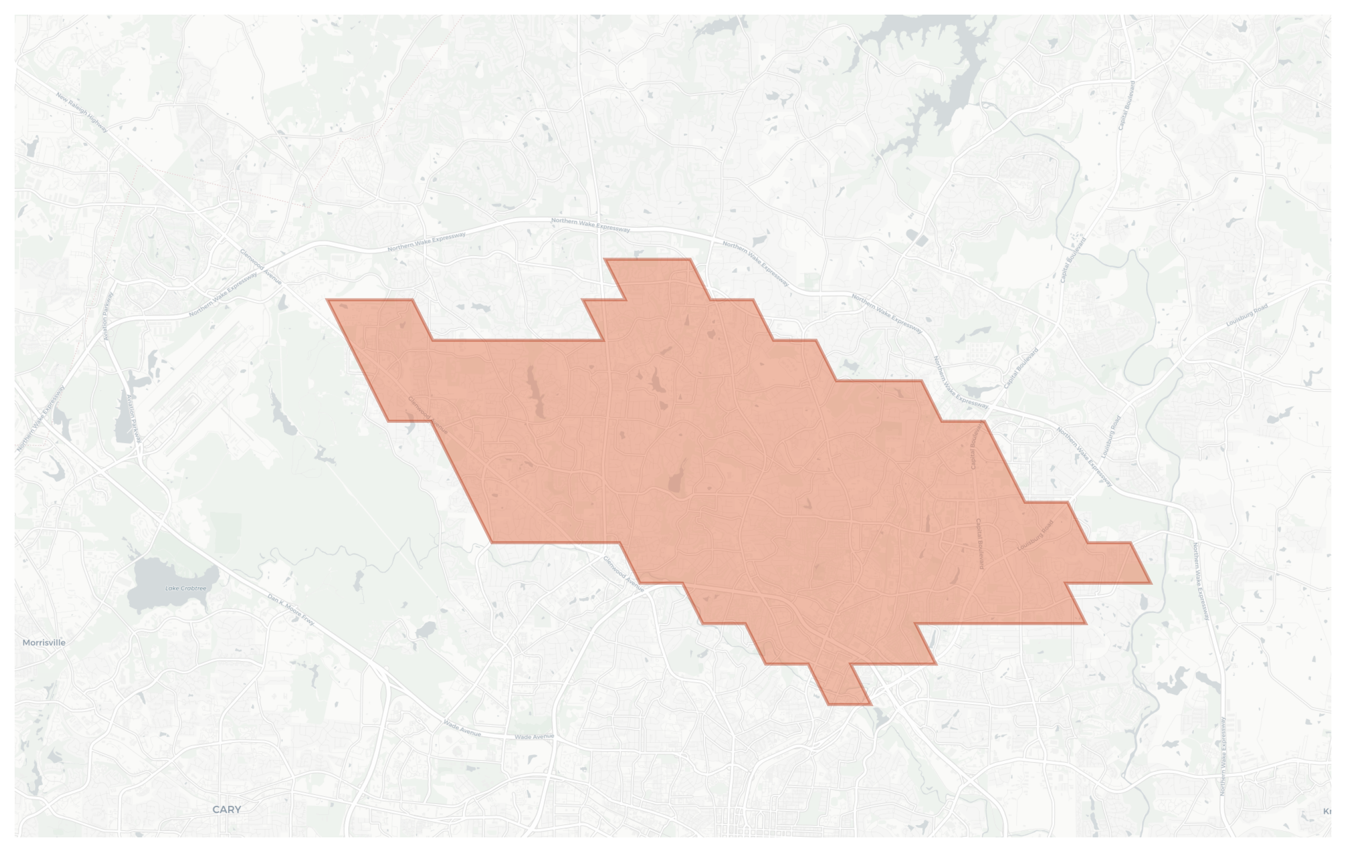 New Hope geographic map