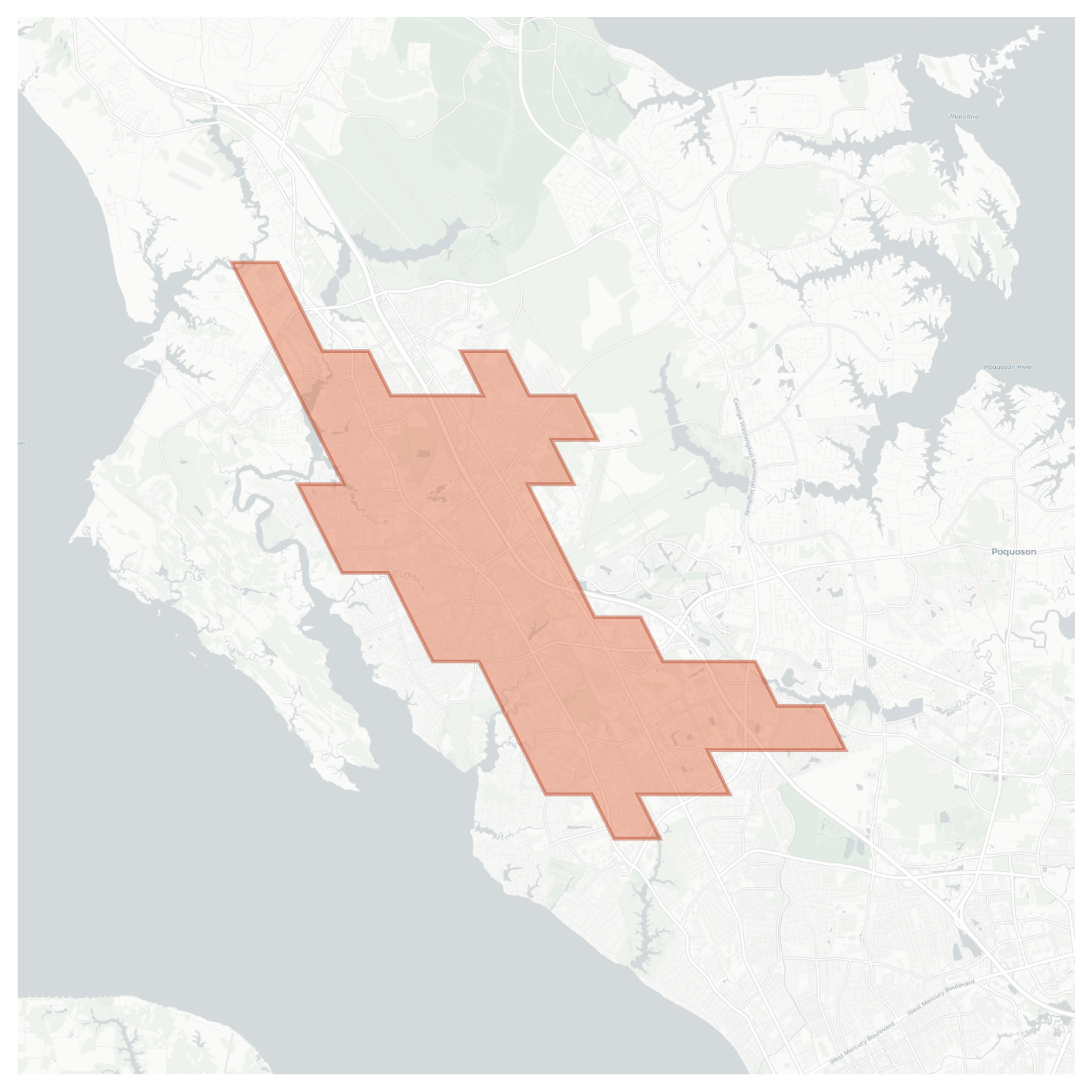 Courthouse Green geographic map