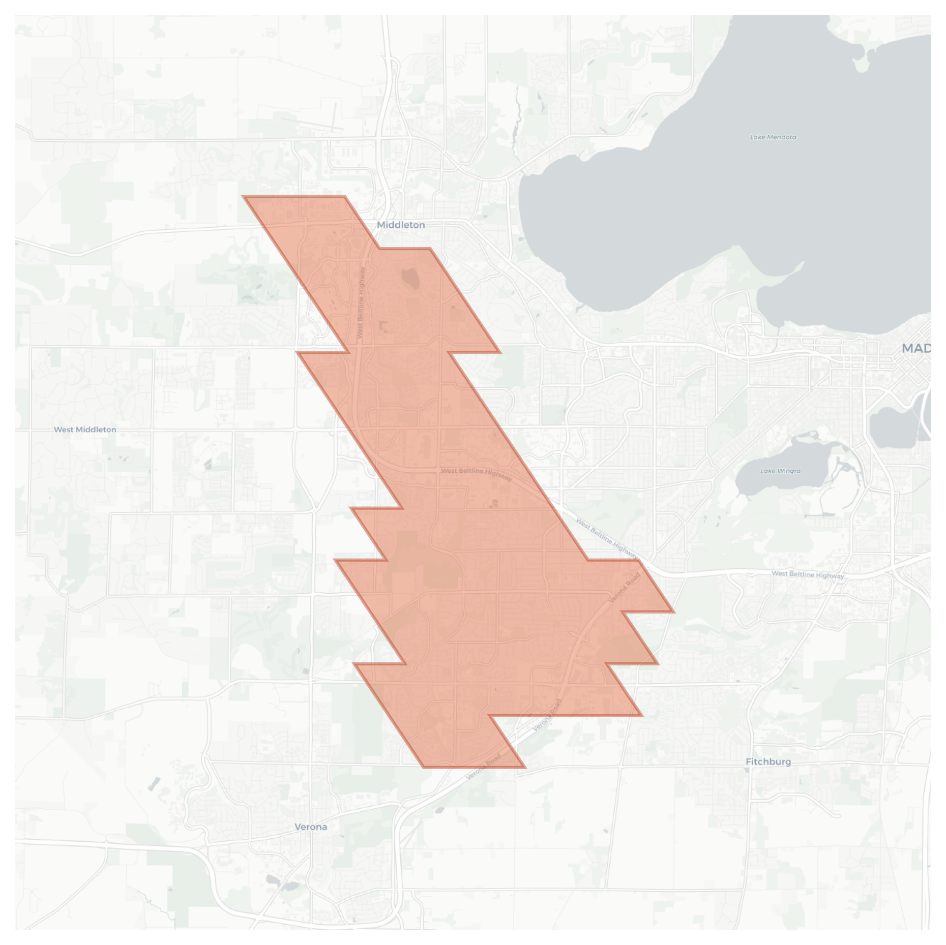 Westhaven Trails geographic map