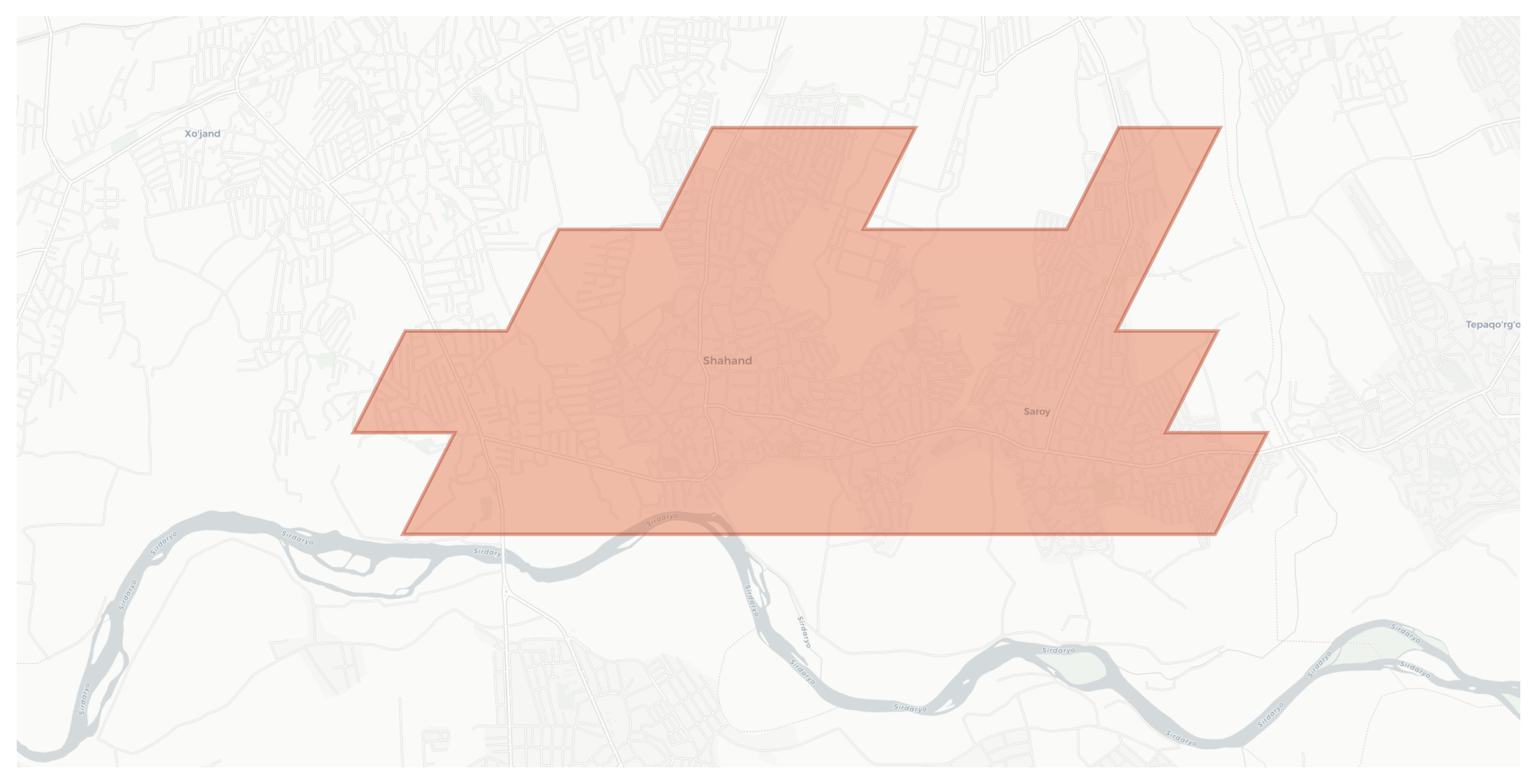 Shahand geographic map