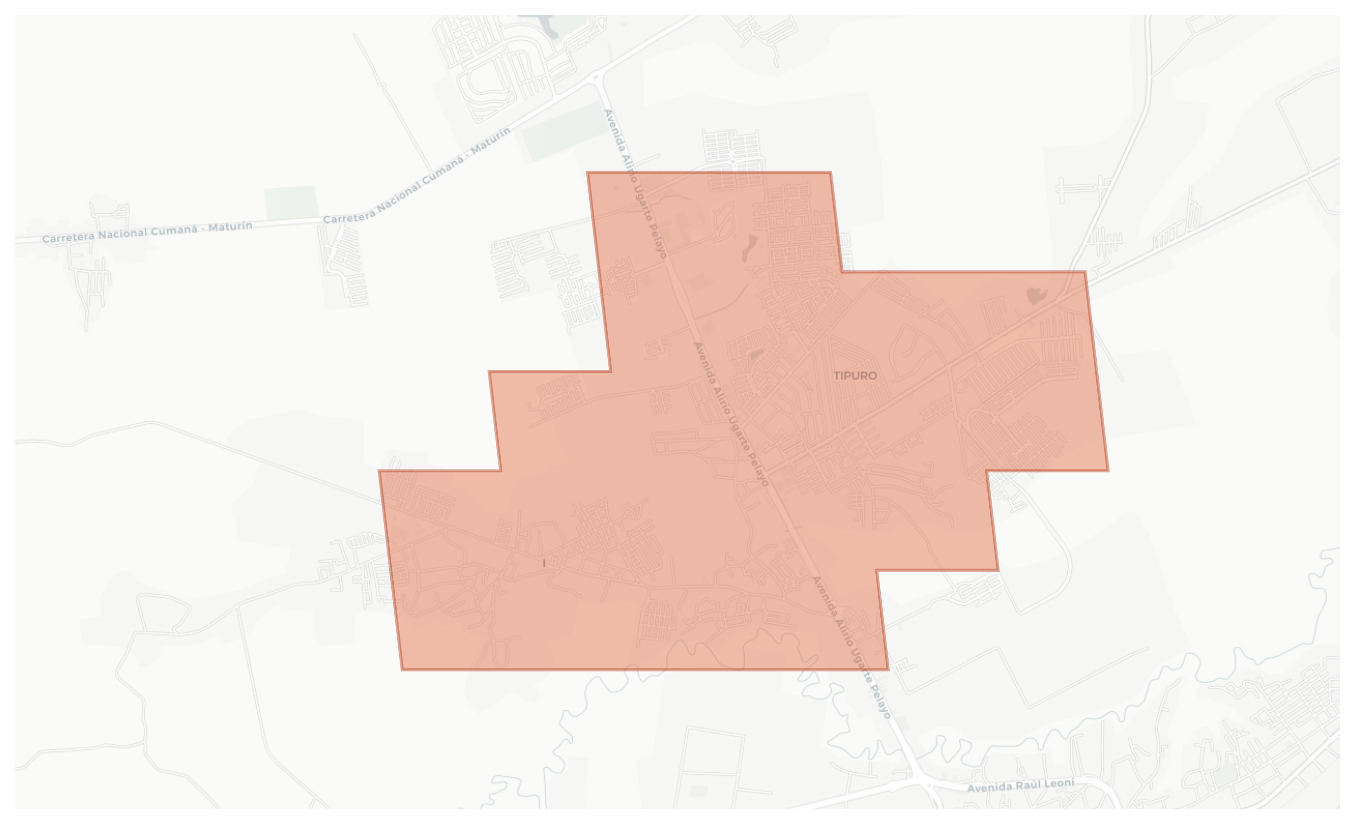 El Zorro geographic map