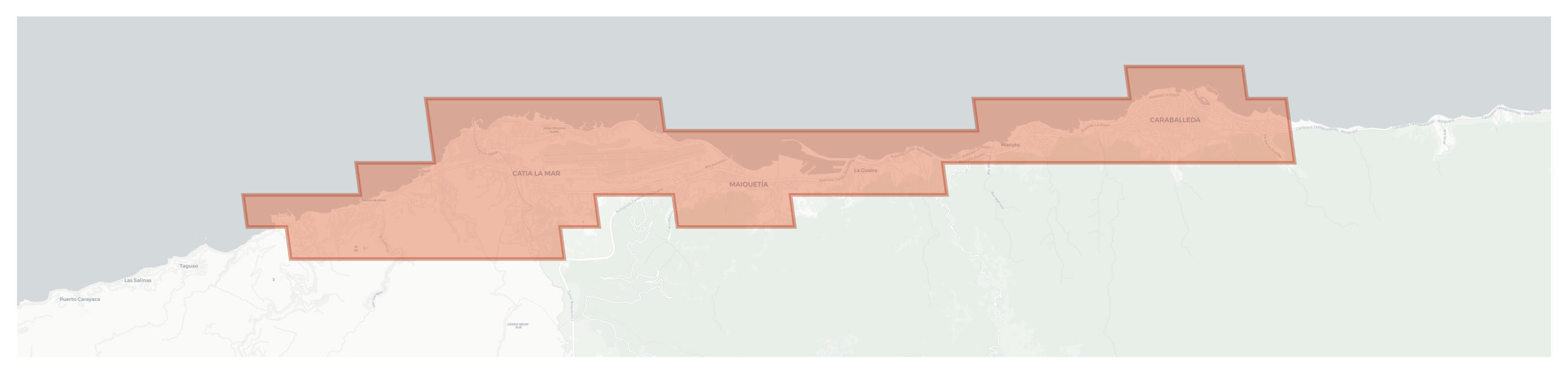 Catia La Mar [La Guaira] geographic map