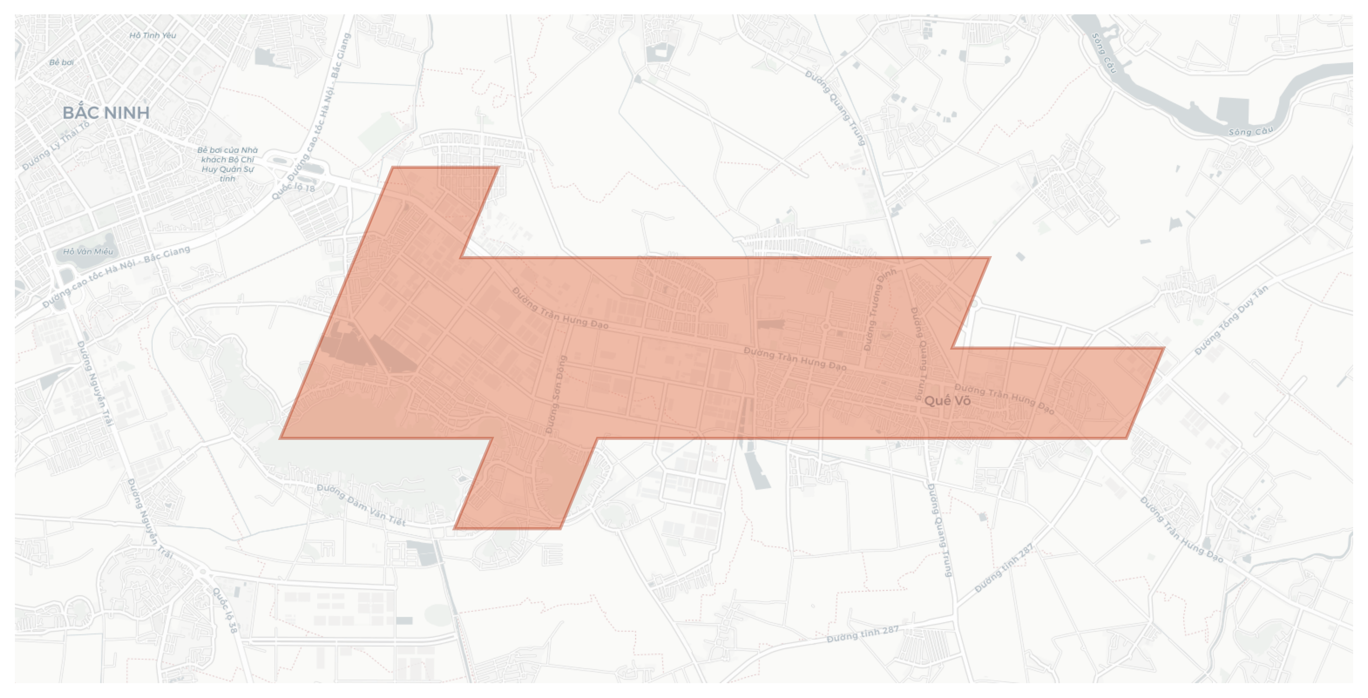 Quế Võ geographic map
