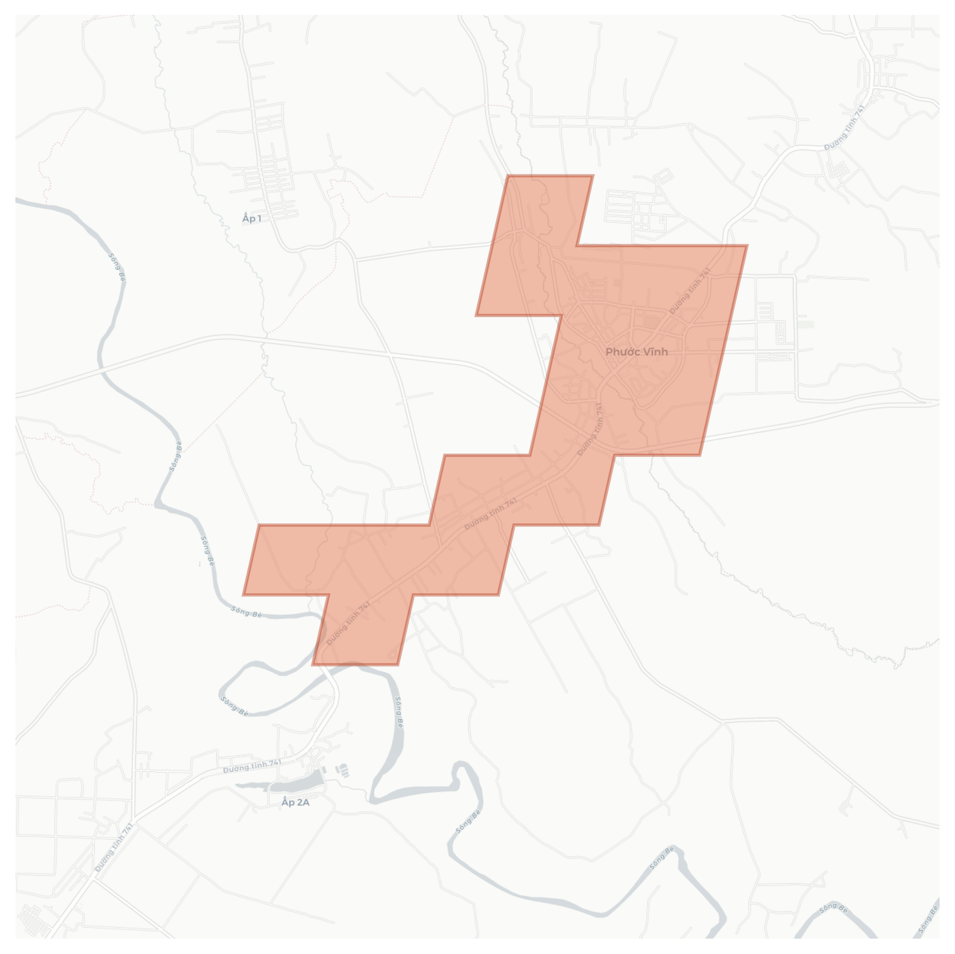 Phước Vĩnh geographic map