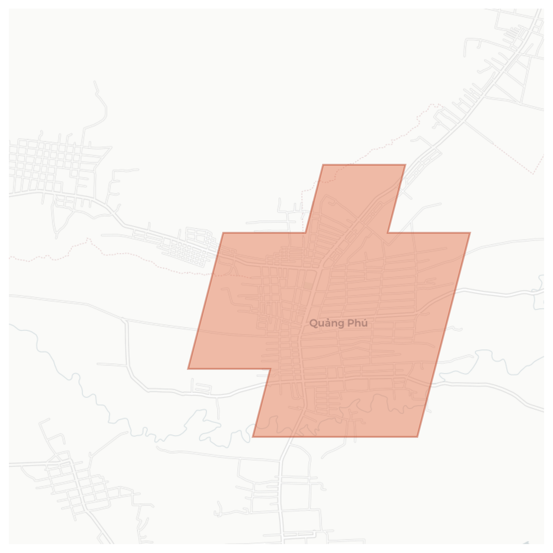 Quảng Phú geographic map