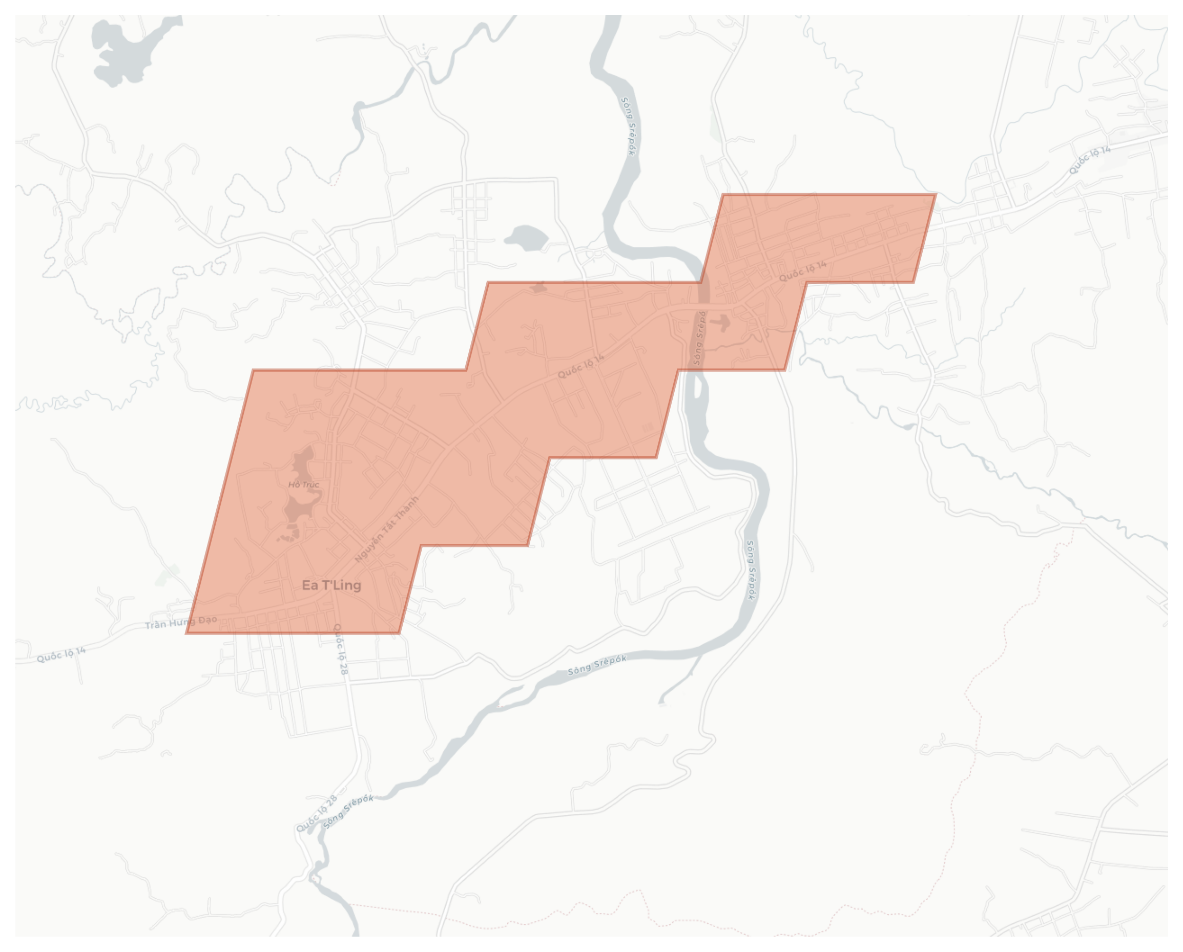 Ea T'Ling geographic map