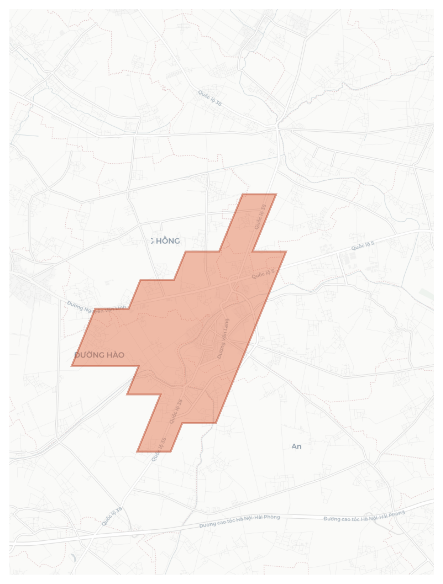 Kẻ Sặt geographic map