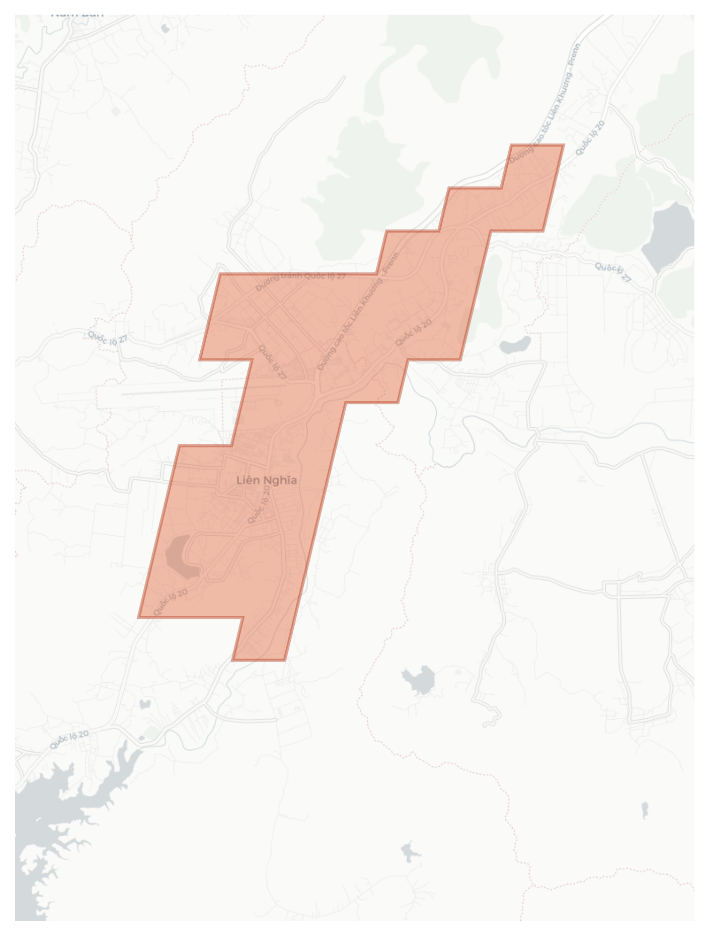 Liên Nghĩa geographic map
