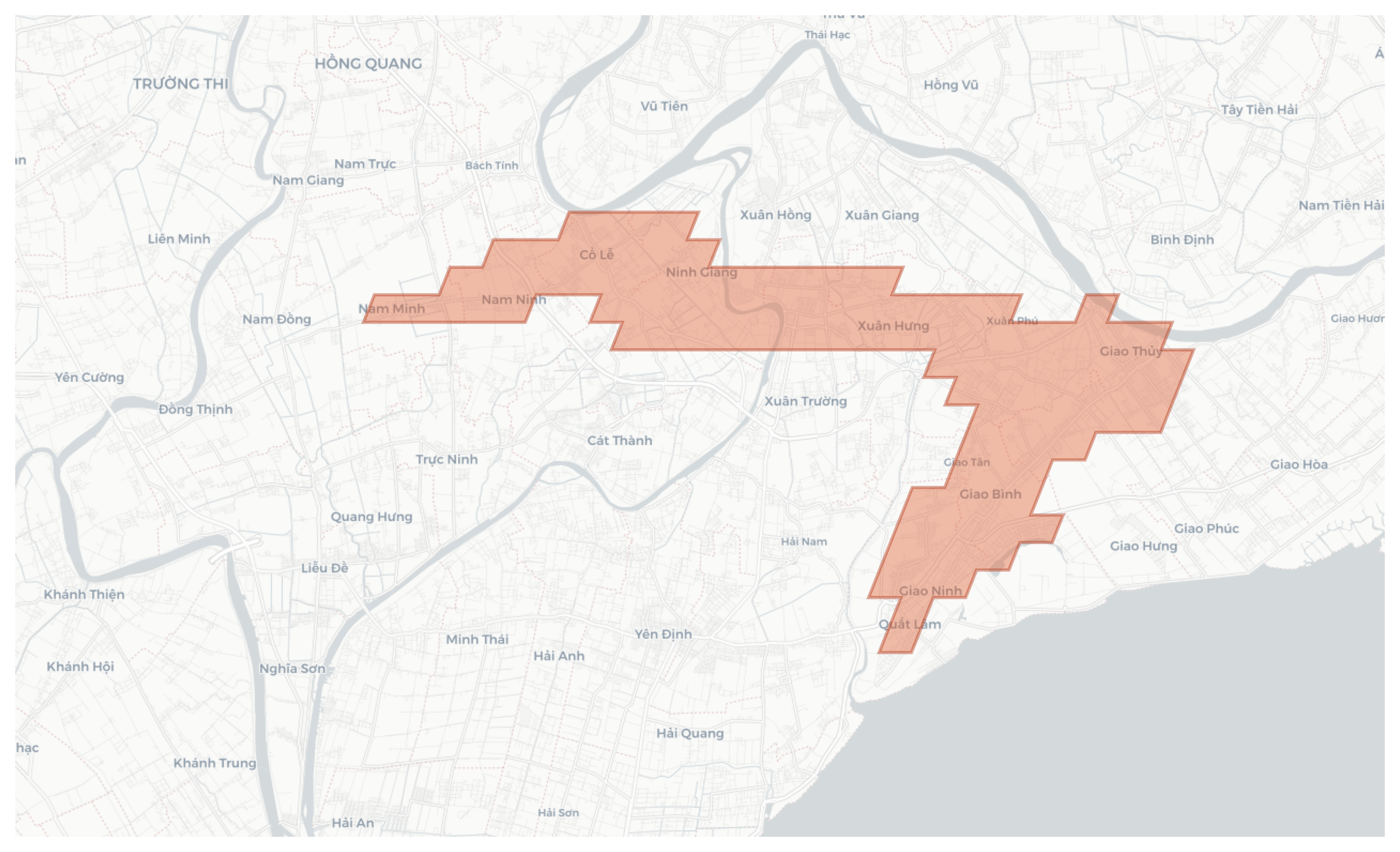Cổ Lễ geographic map