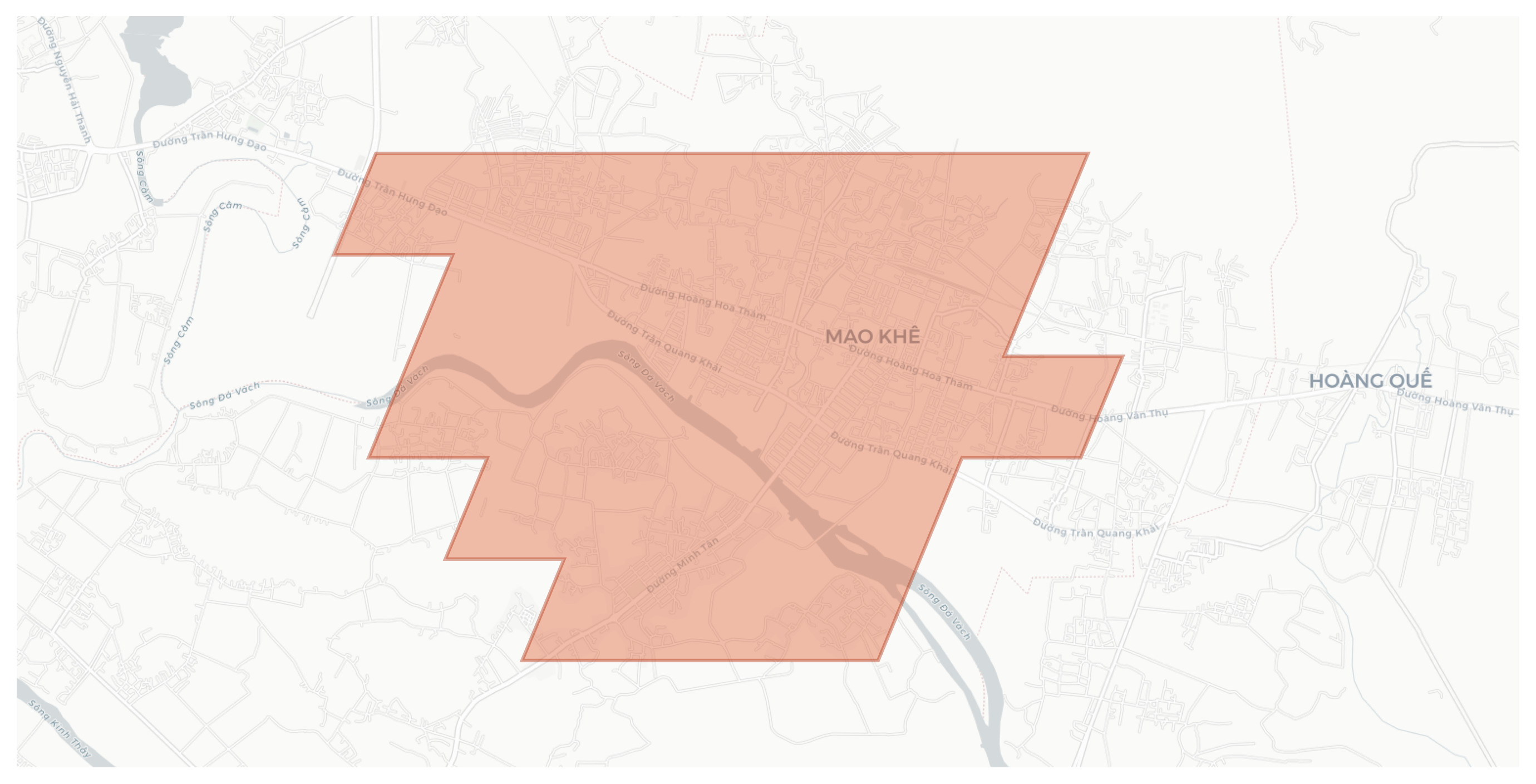 Minh Tân geographic map