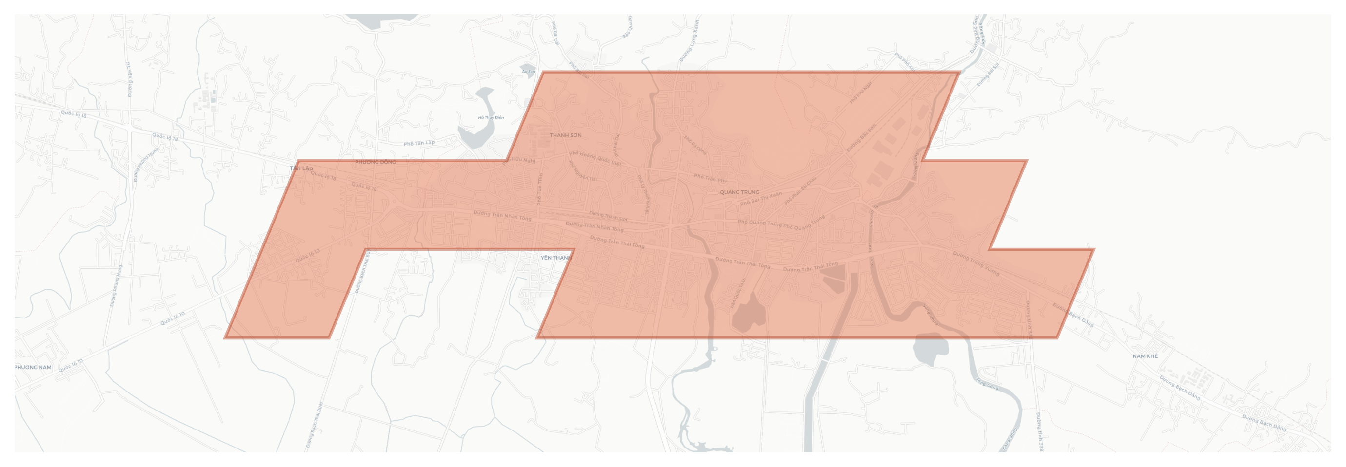 Uông Bí geographic map