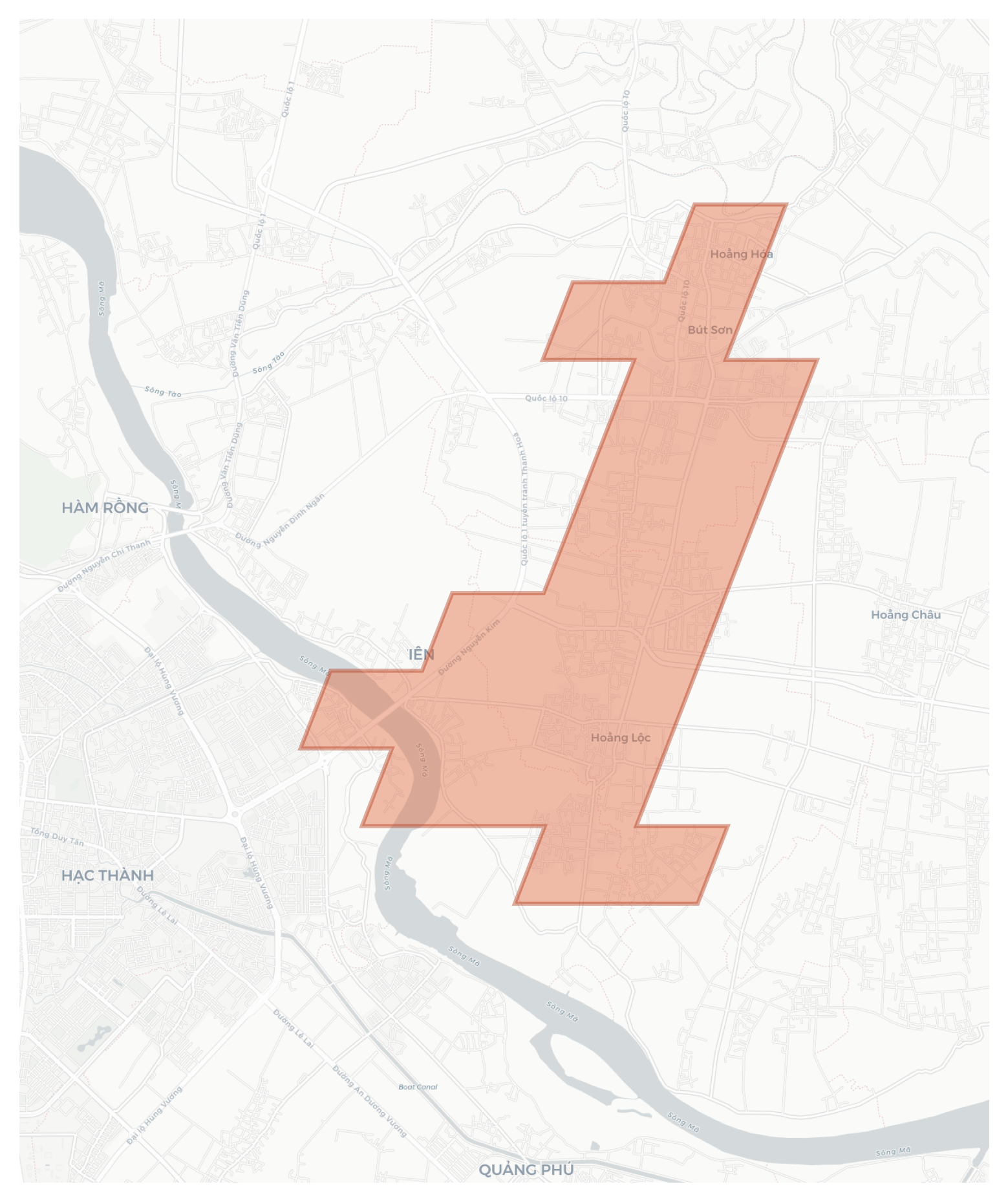 Bút Sơn geographic map