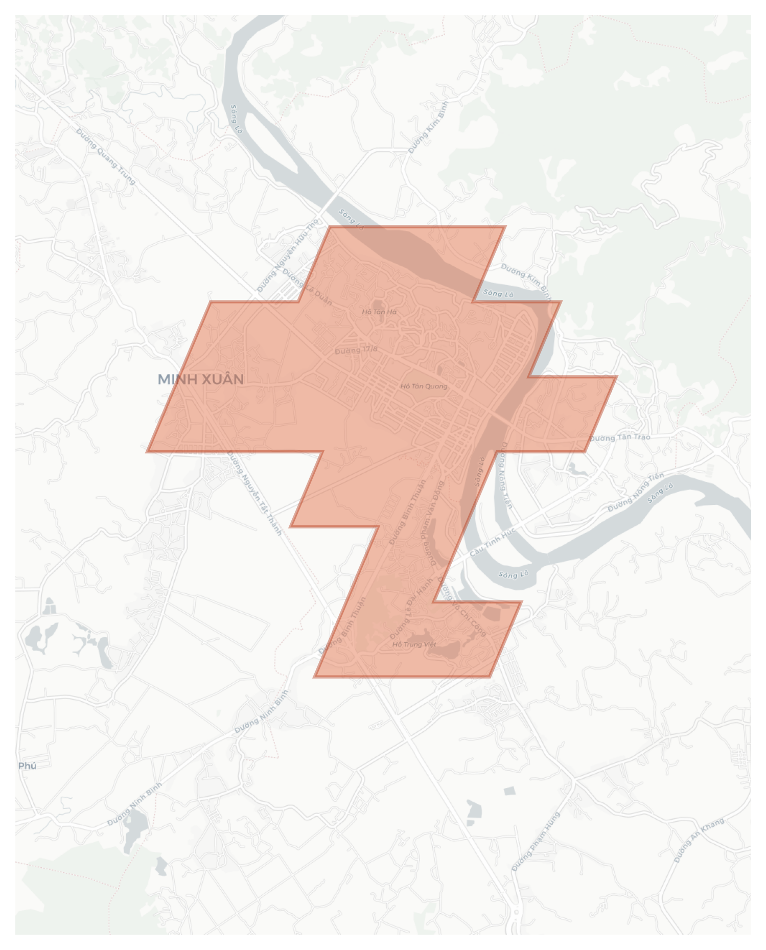 Làng Giao geographic map