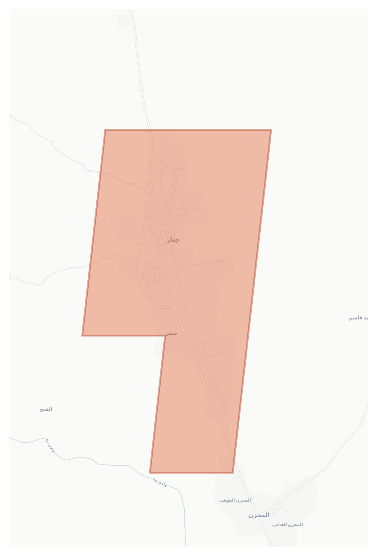 Ja`ar geographic map