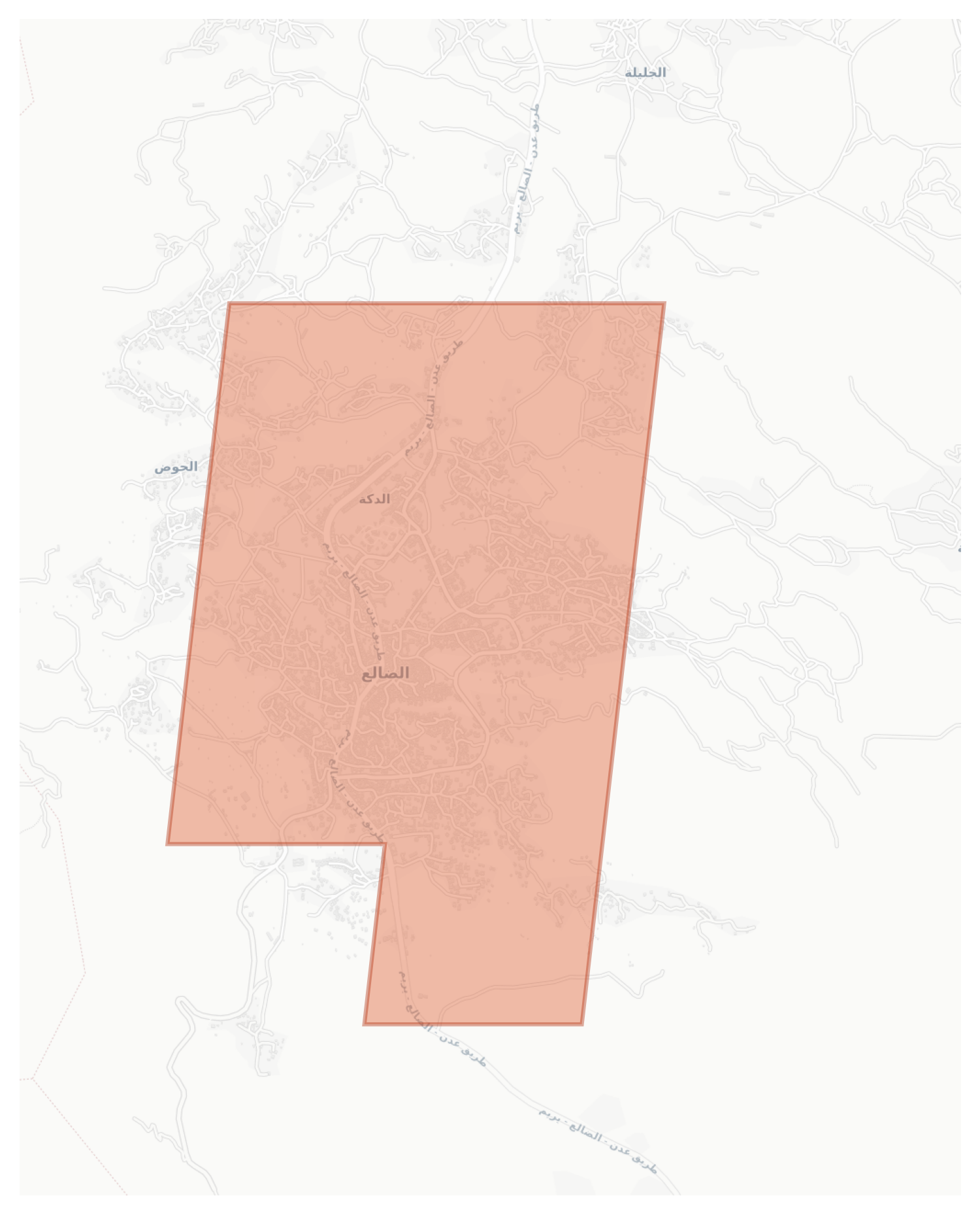 Ad Dala geographic map