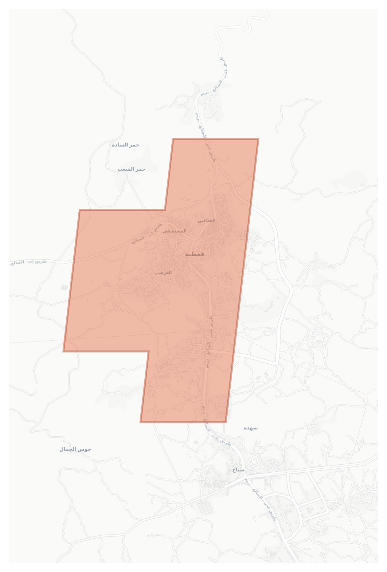 Qa`tabah geographic map
