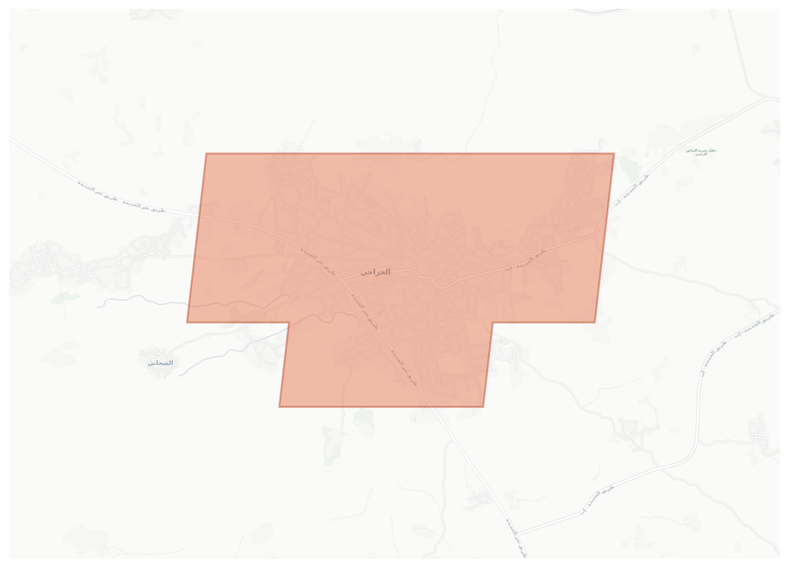 Al Jarrahi geographic map