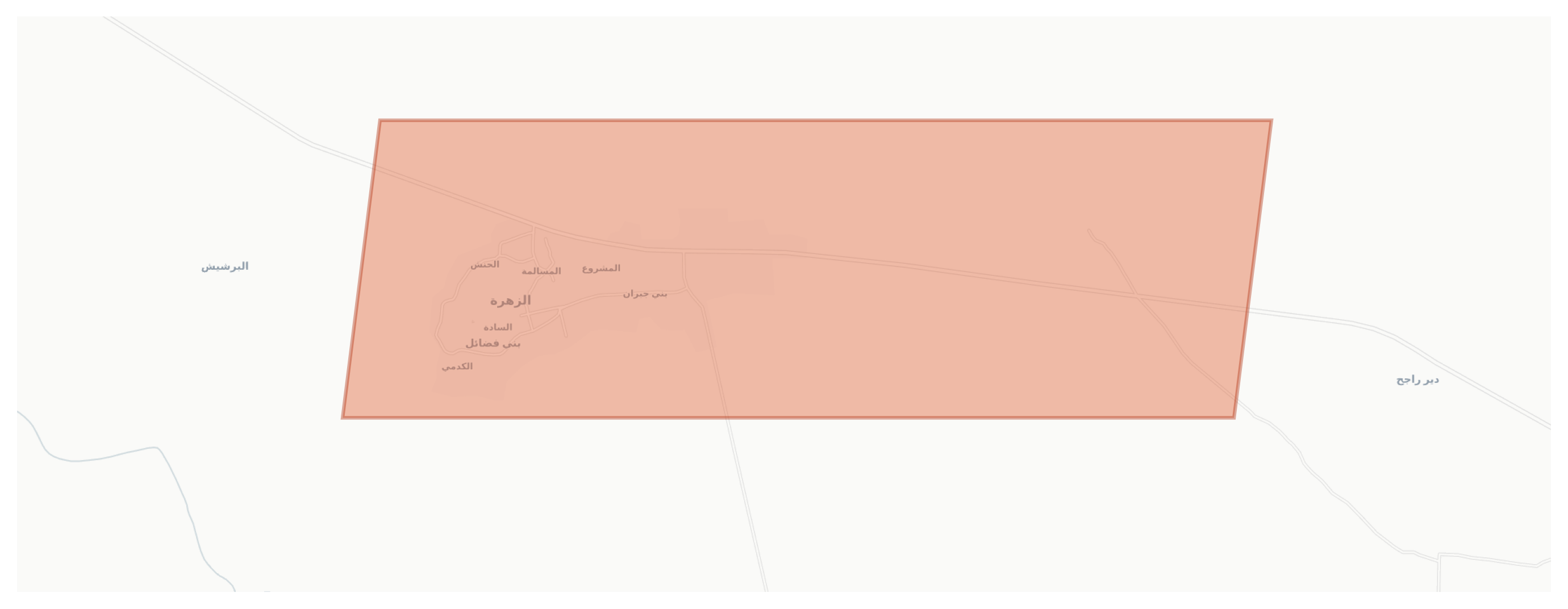 Az Zuhrah geographic map