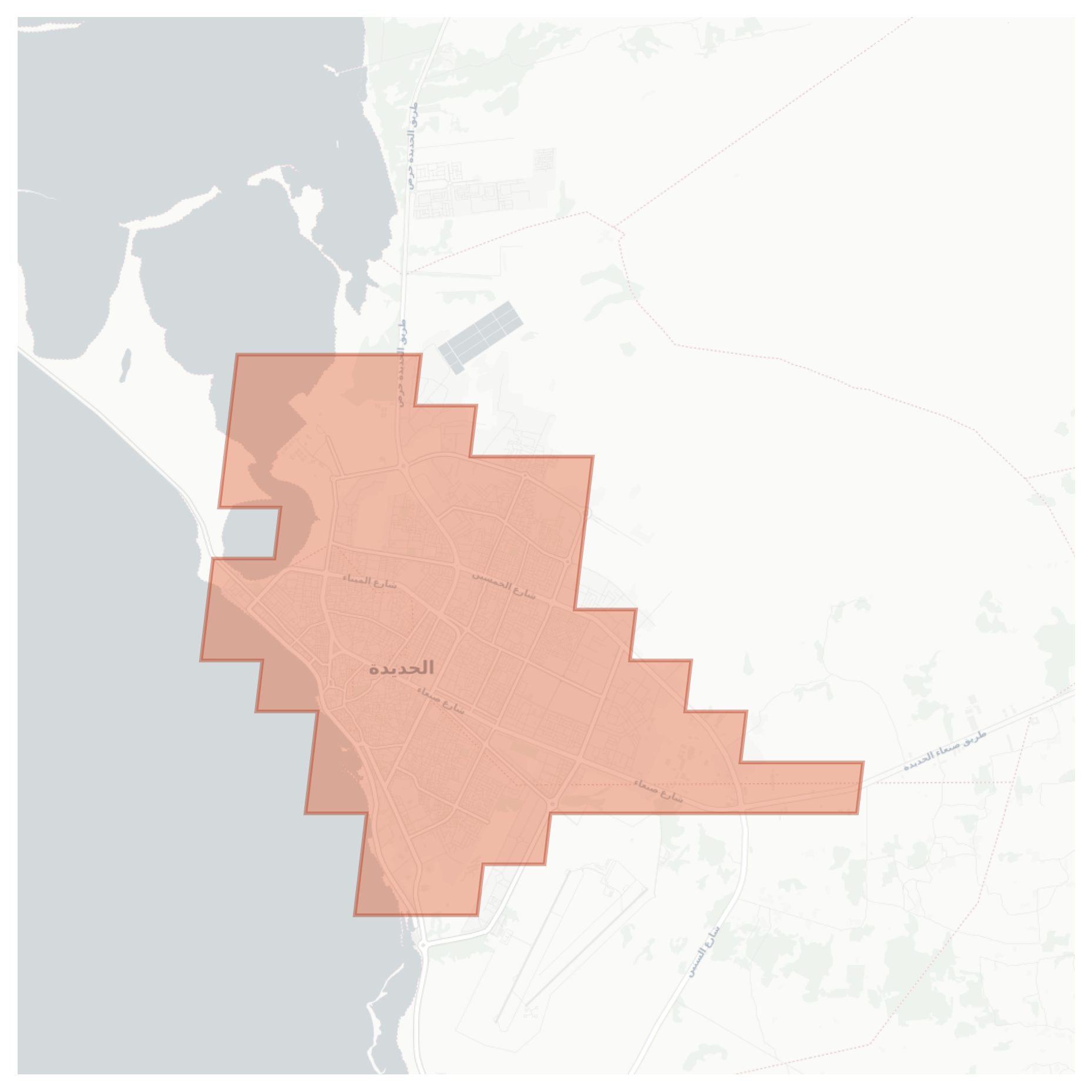 Hodeidah geographic map