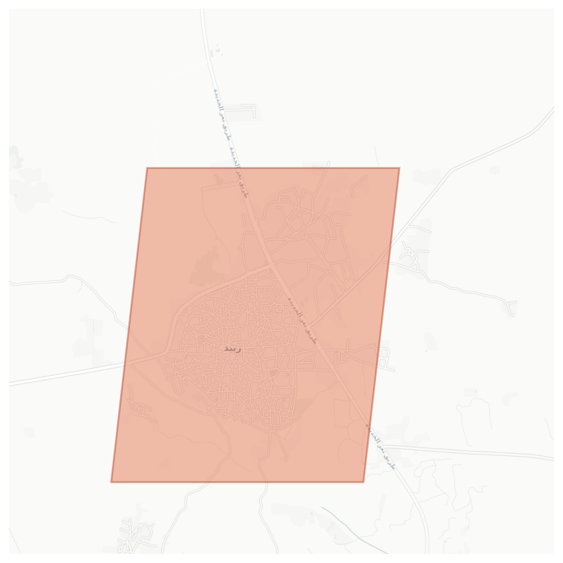 Zabid geographic map