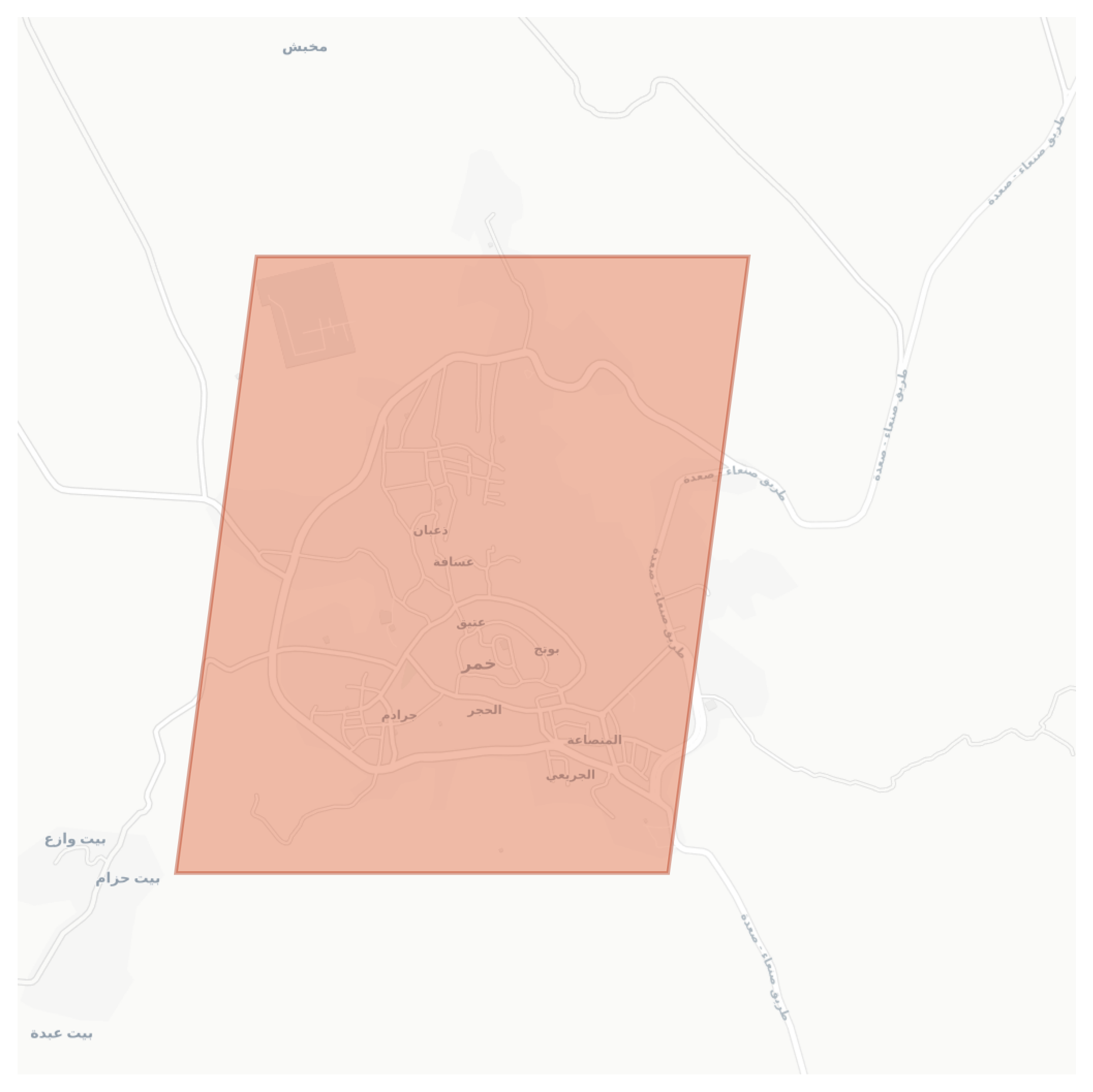 Khamir geographic map